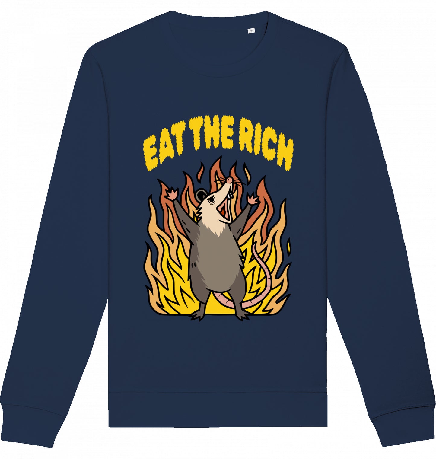 EAT THE RICH OPOSSUM - Crewneck Unisex
