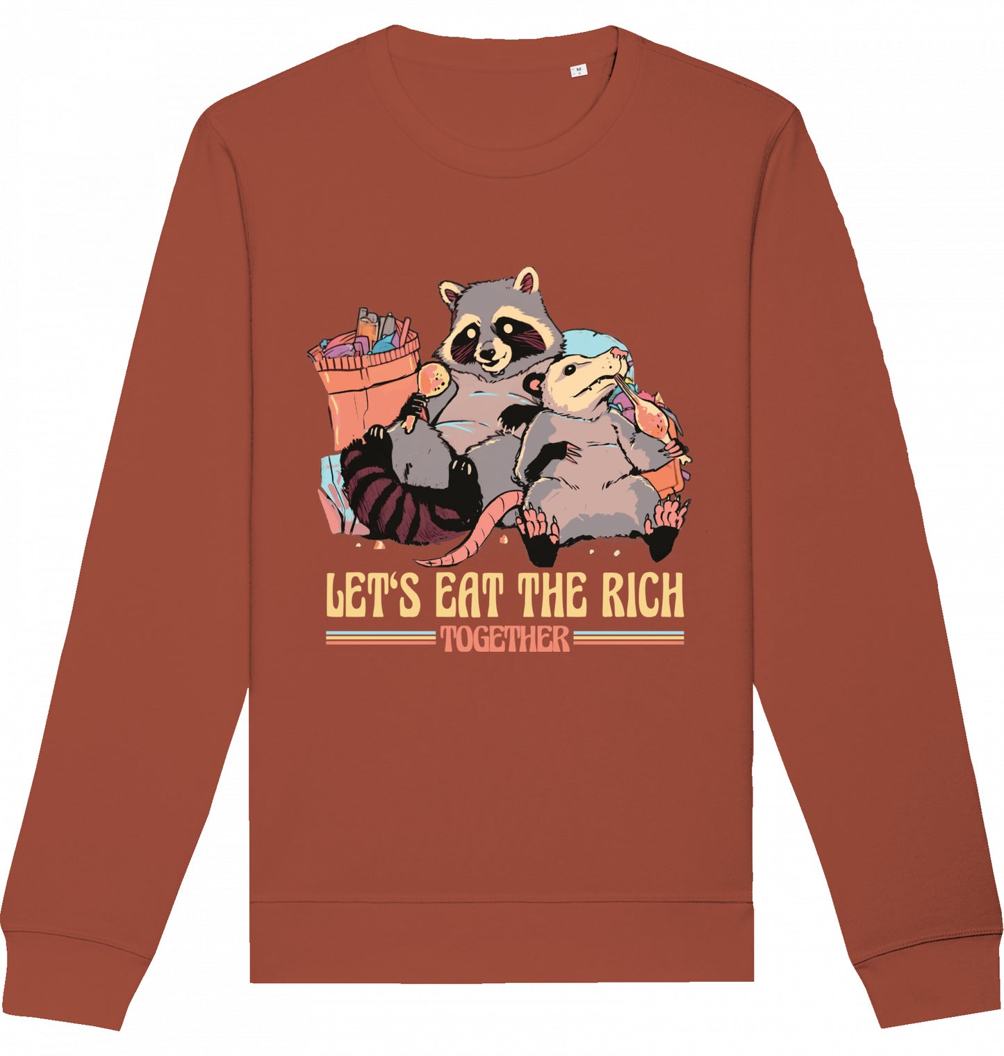 LET'S EAT THE RICH TOGETHER - Crewneck Unisex