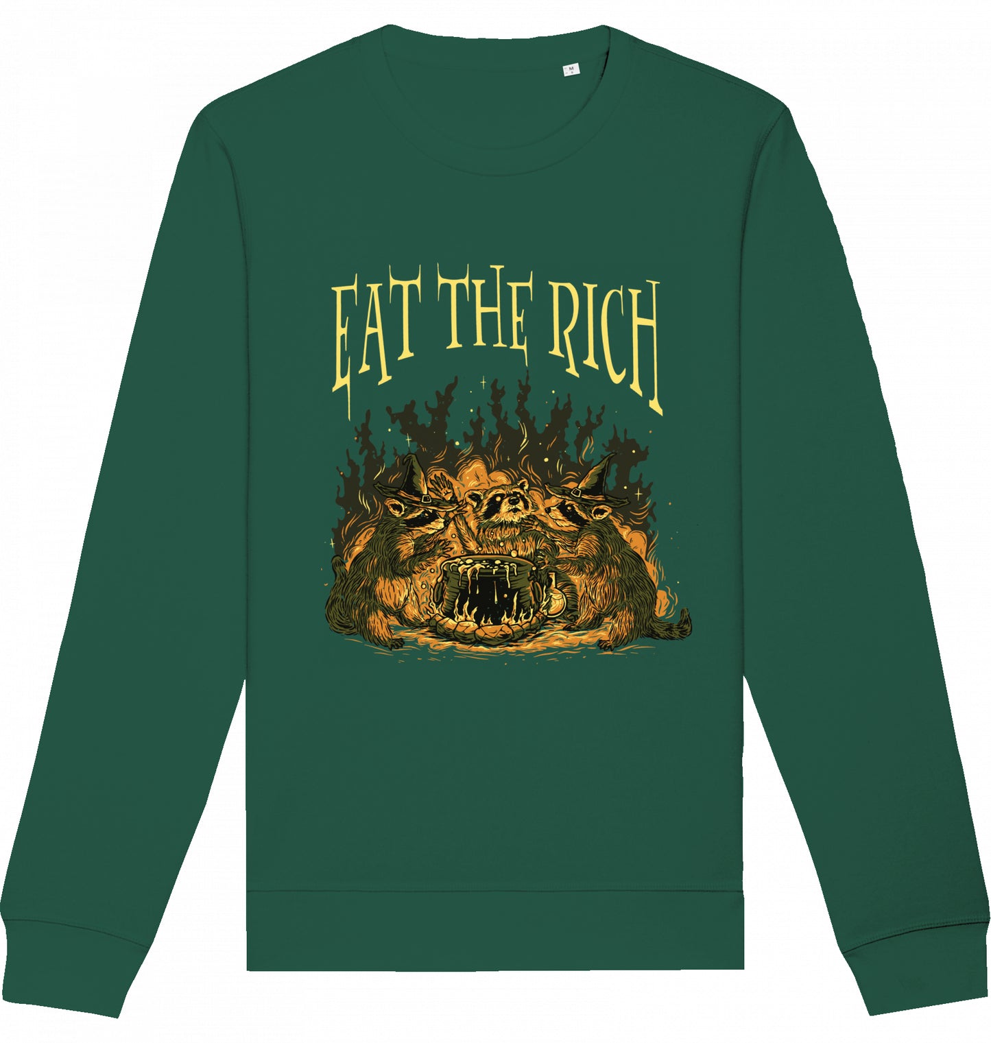 EAT THE RICH RACCOONS - Crewneck Unisex