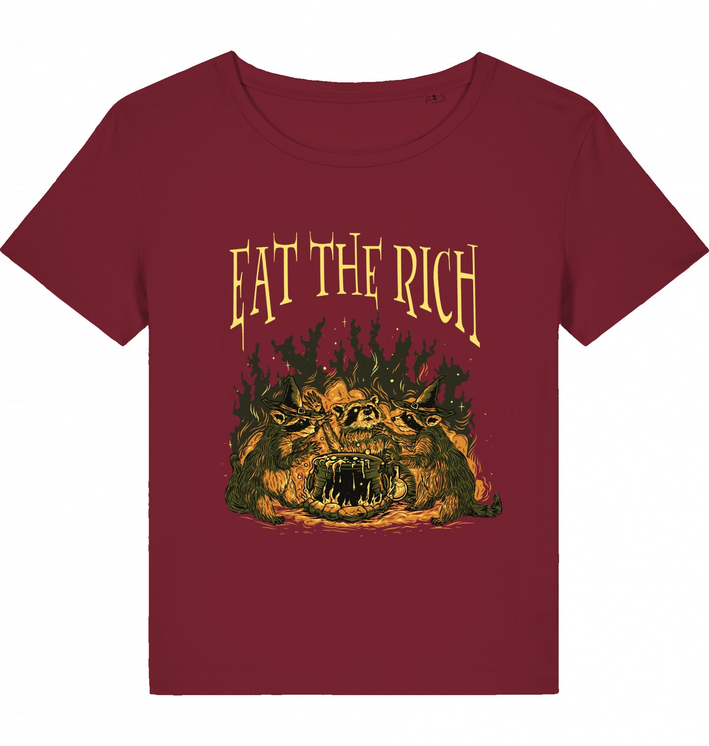 EAT THE RICH RACCOONS WOM*N