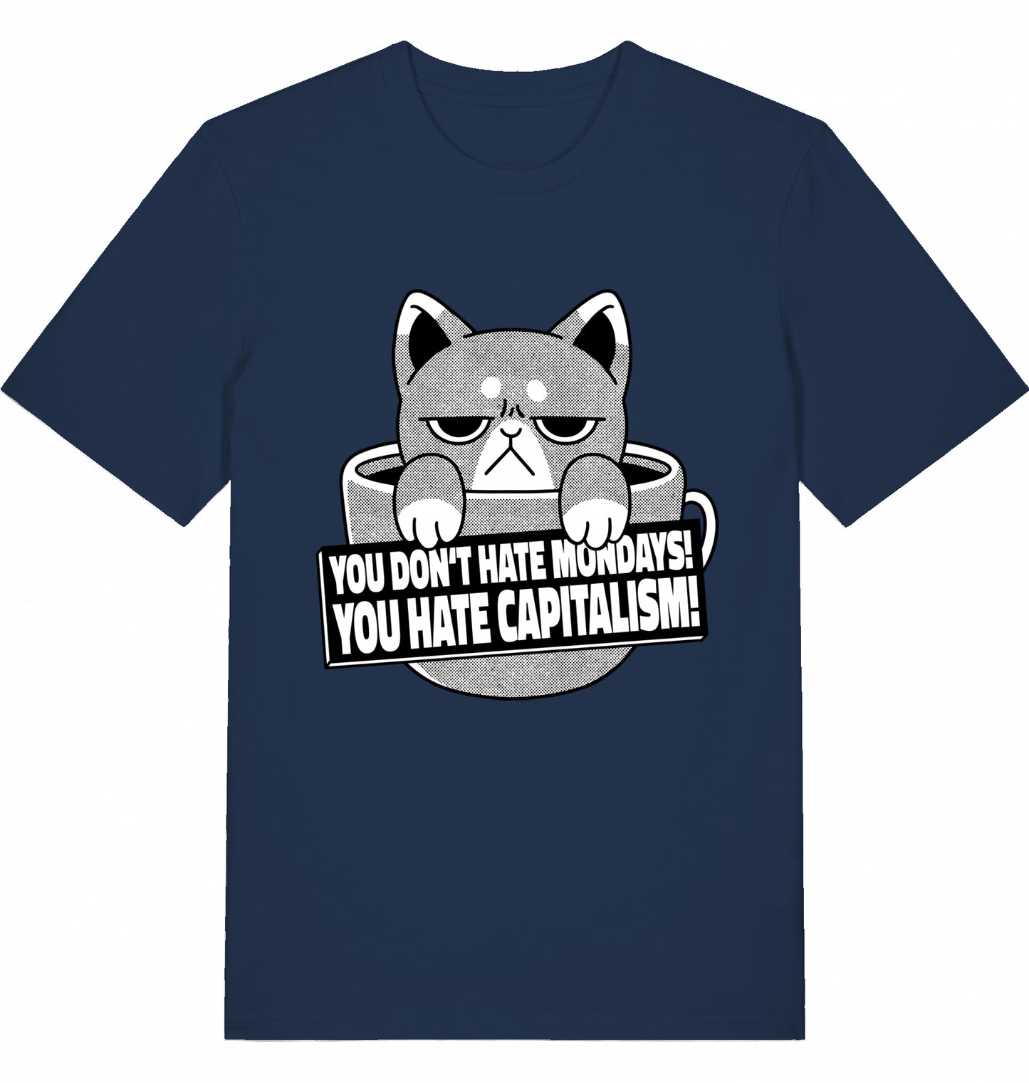 HATE CAPITALISM CAT - Unisex