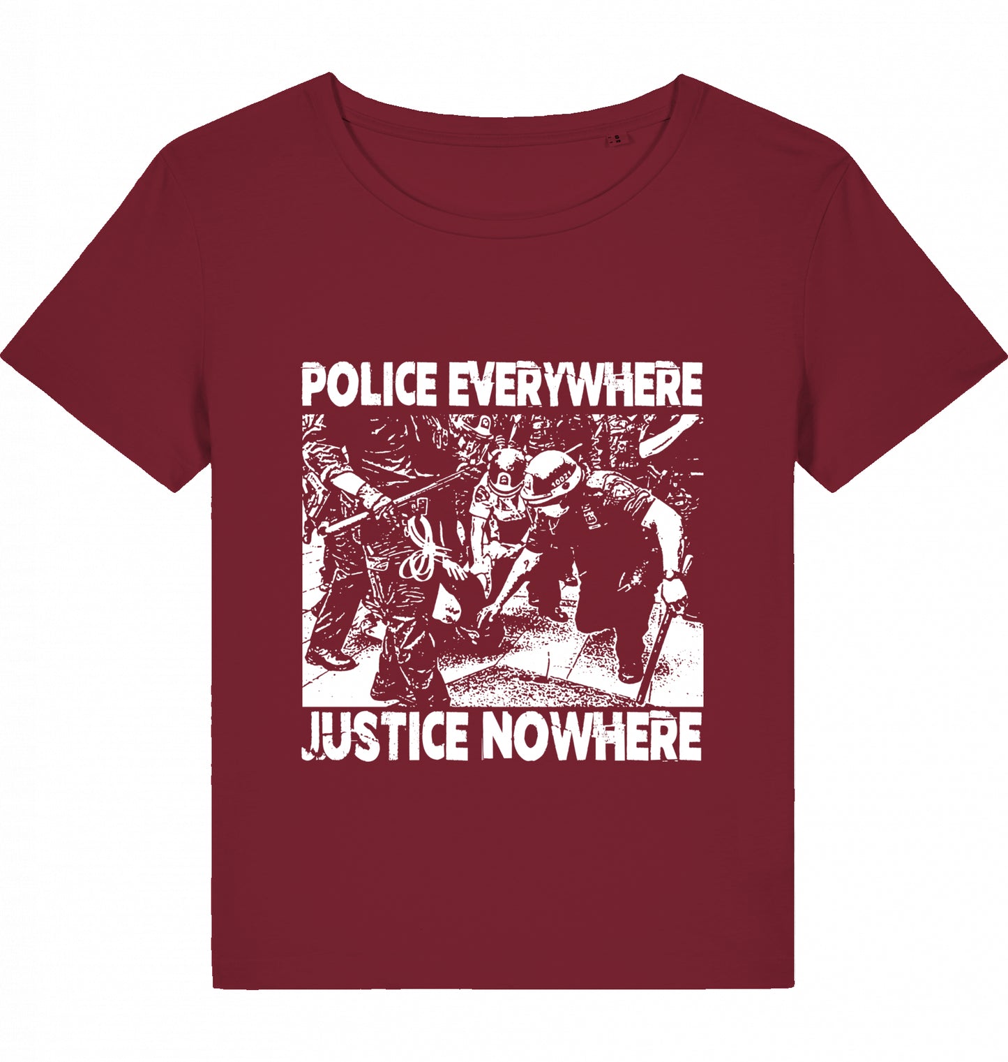 POLICE EVERYWHERE JUSTICE NOWHERE WOM*N