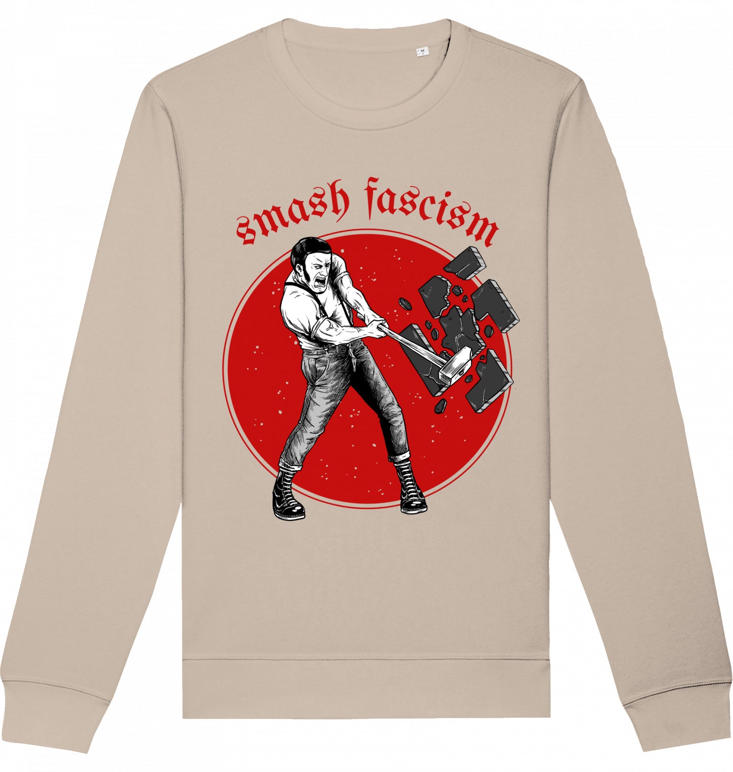 SMASH FASCISM - Crewneck Unisex