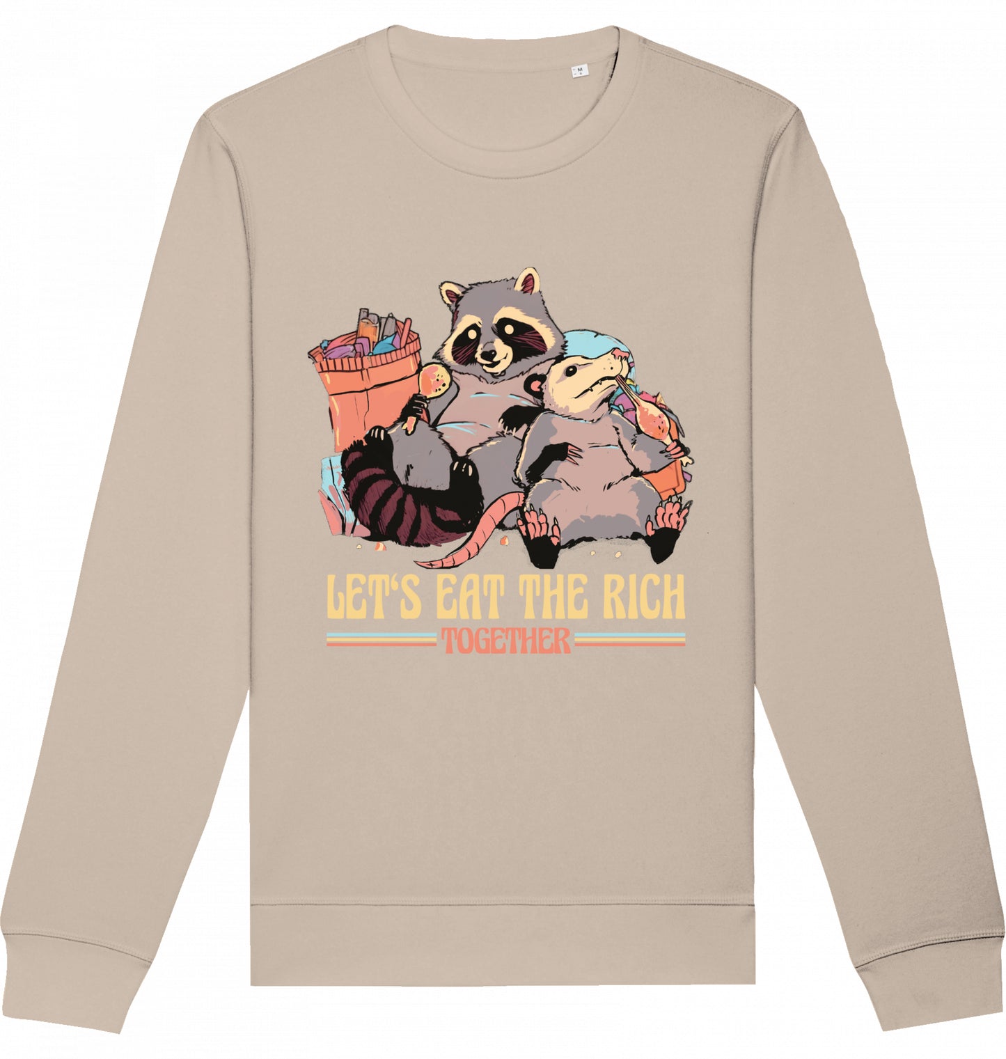 LET'S EAT THE RICH TOGETHER - Crewneck Unisex