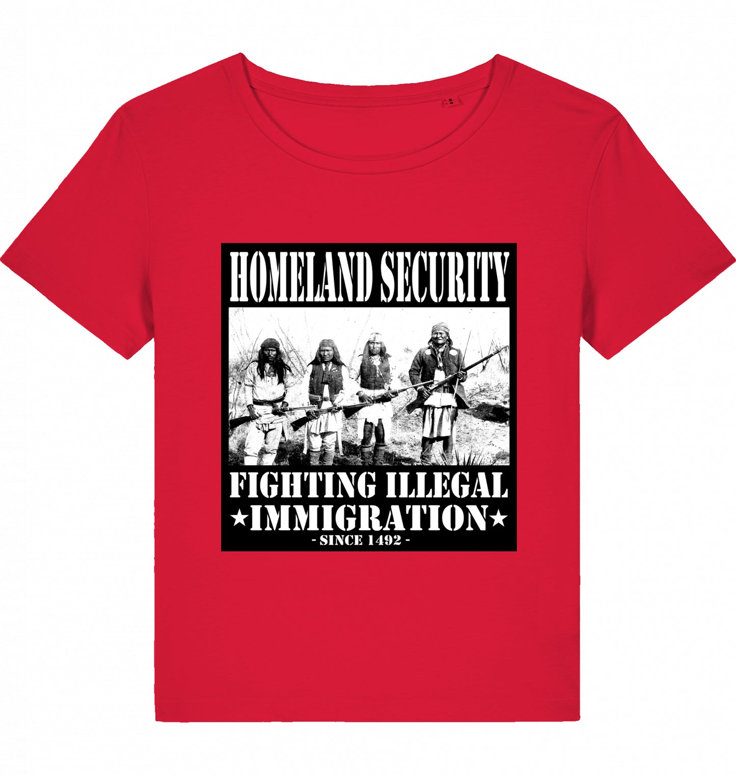 HOMELAND SECURITY since 1492 WOM*N