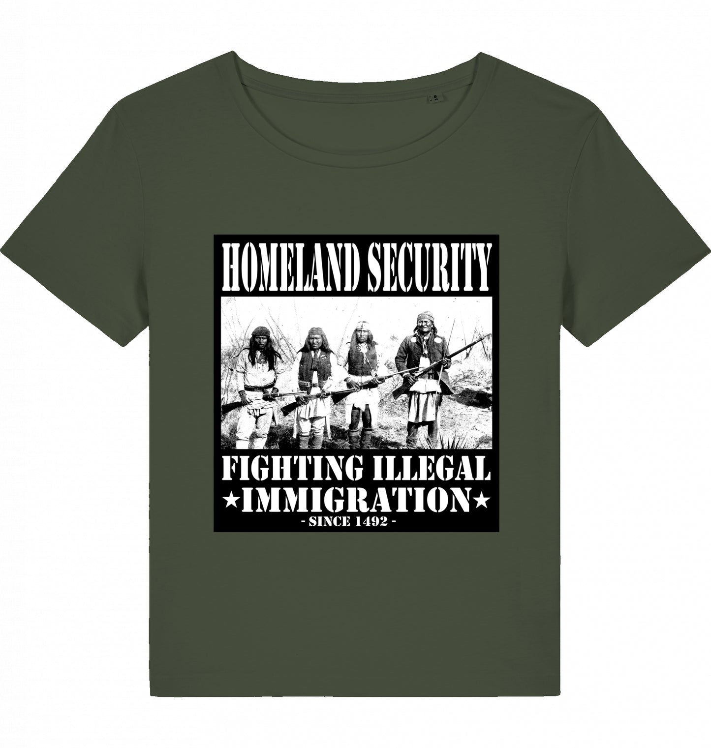 HOMELAND SECURITY since 1492 WOM*N