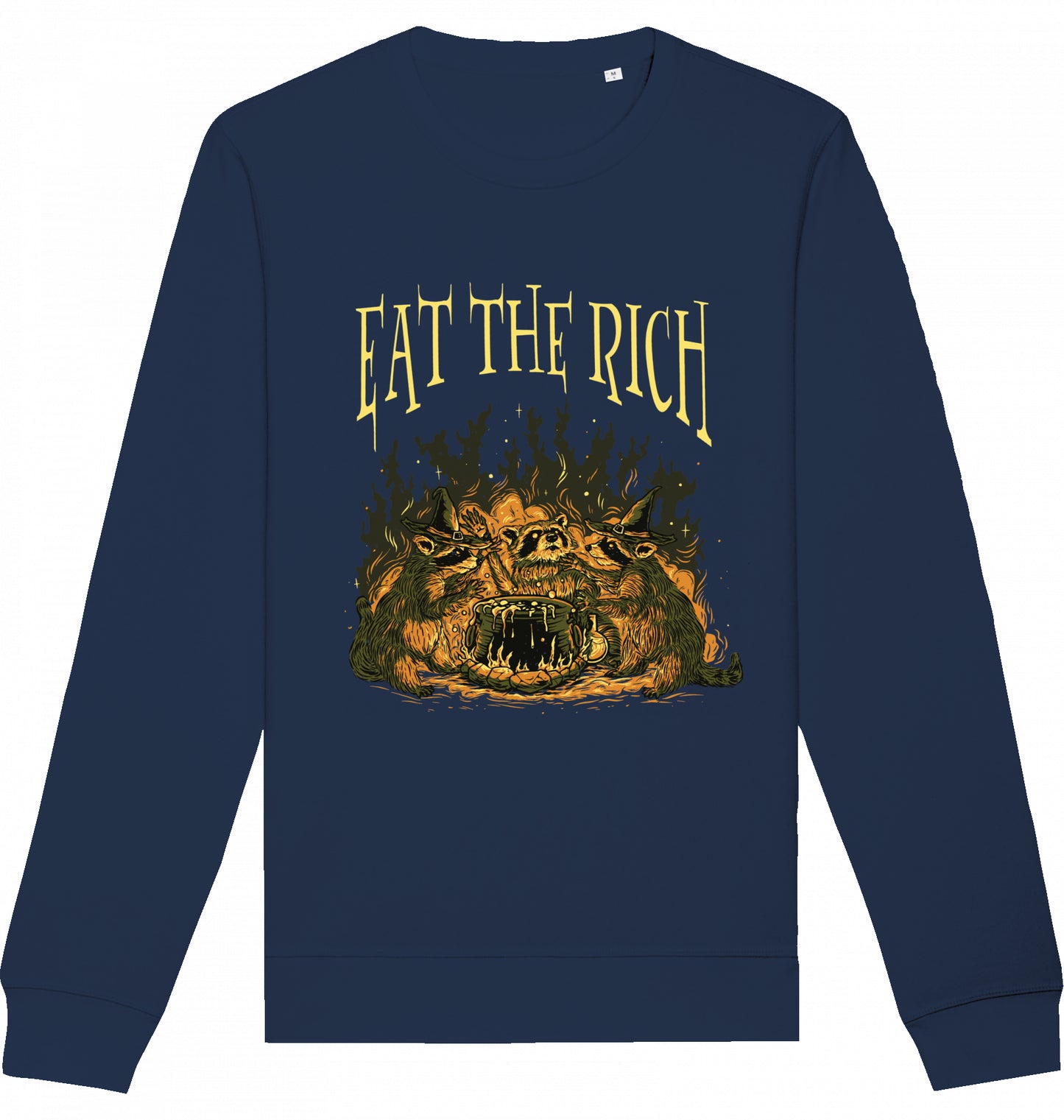 EAT THE RICH RACCOONS - Crewneck Unisex