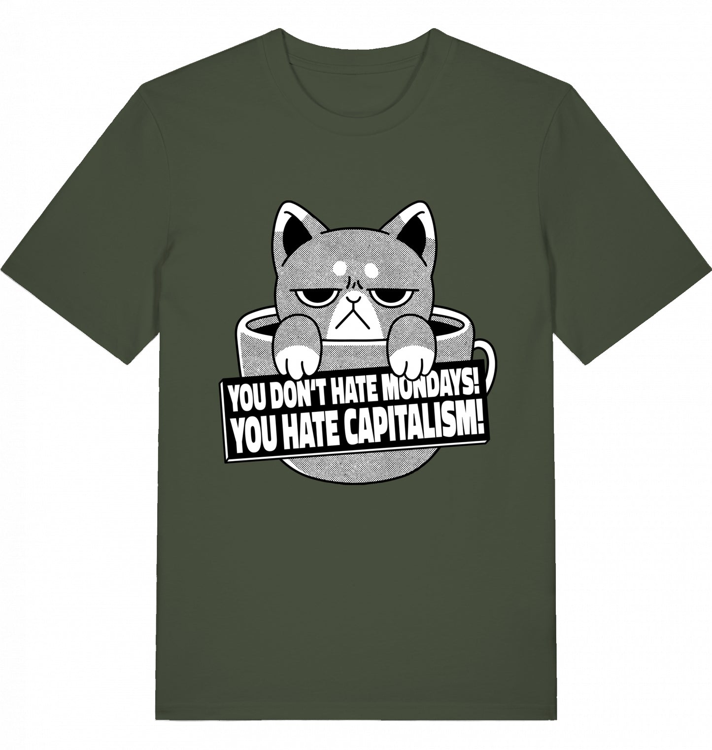 HATE CAPITALISM CAT - Unisex