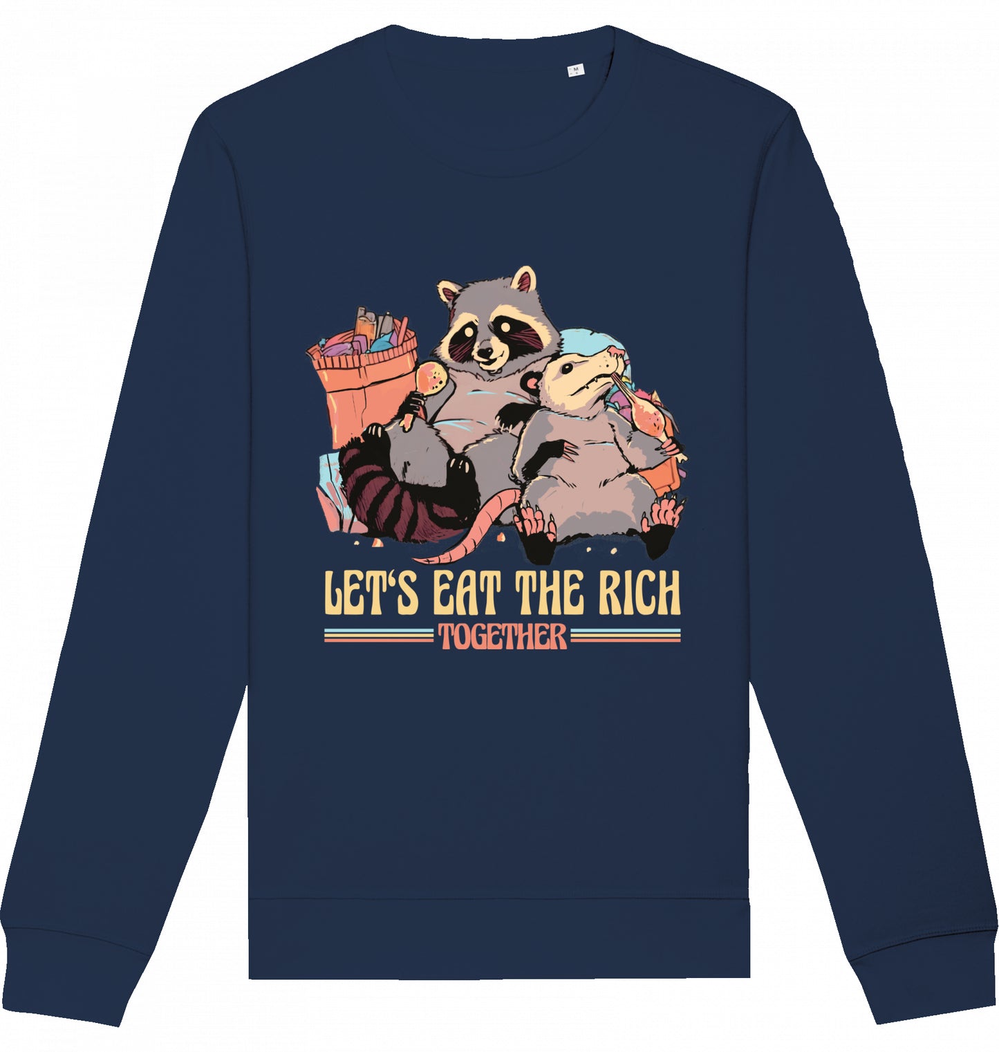 LET'S EAT THE RICH TOGETHER - Crewneck Unisex