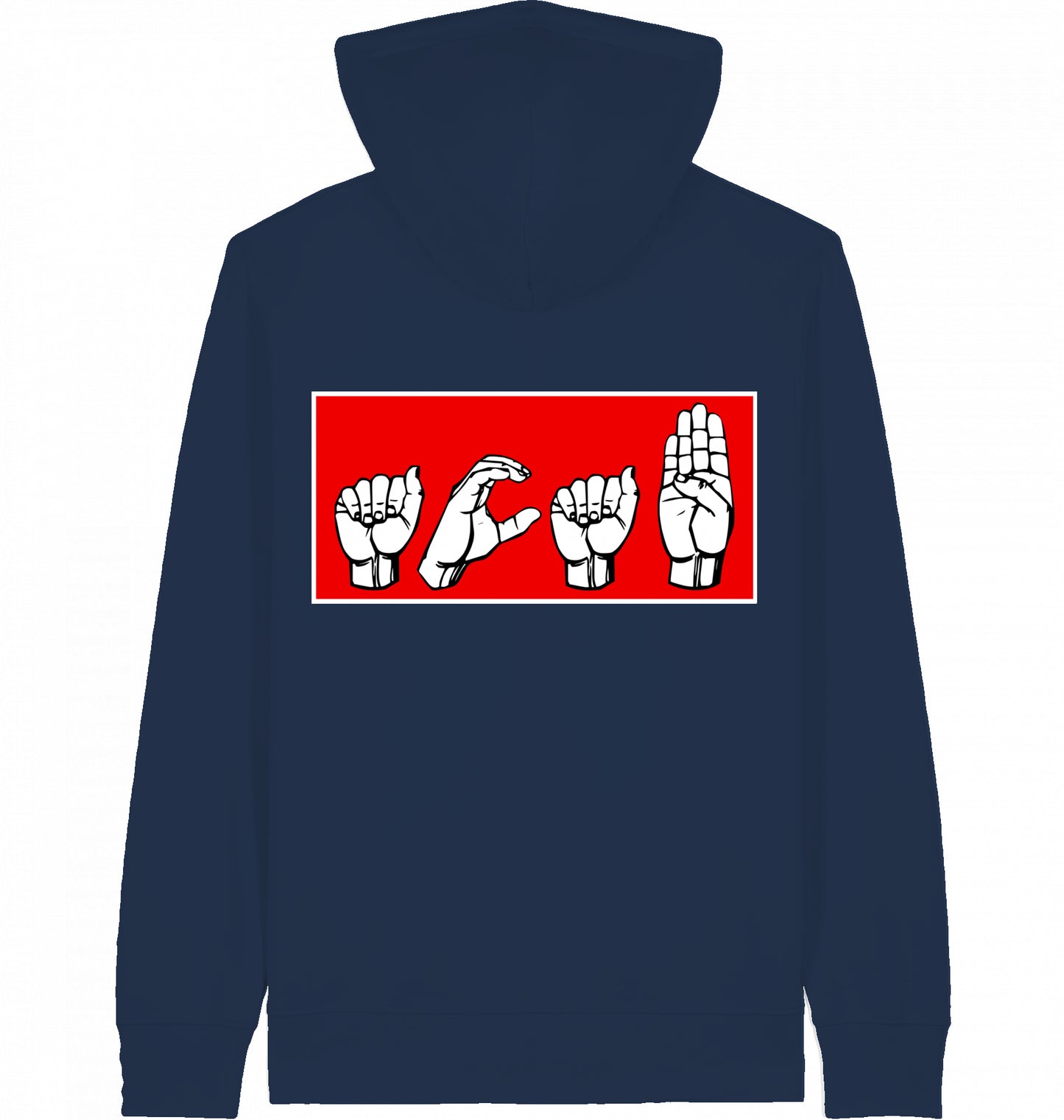 ACAB SIGN LANGUAGE - ZIPPER
