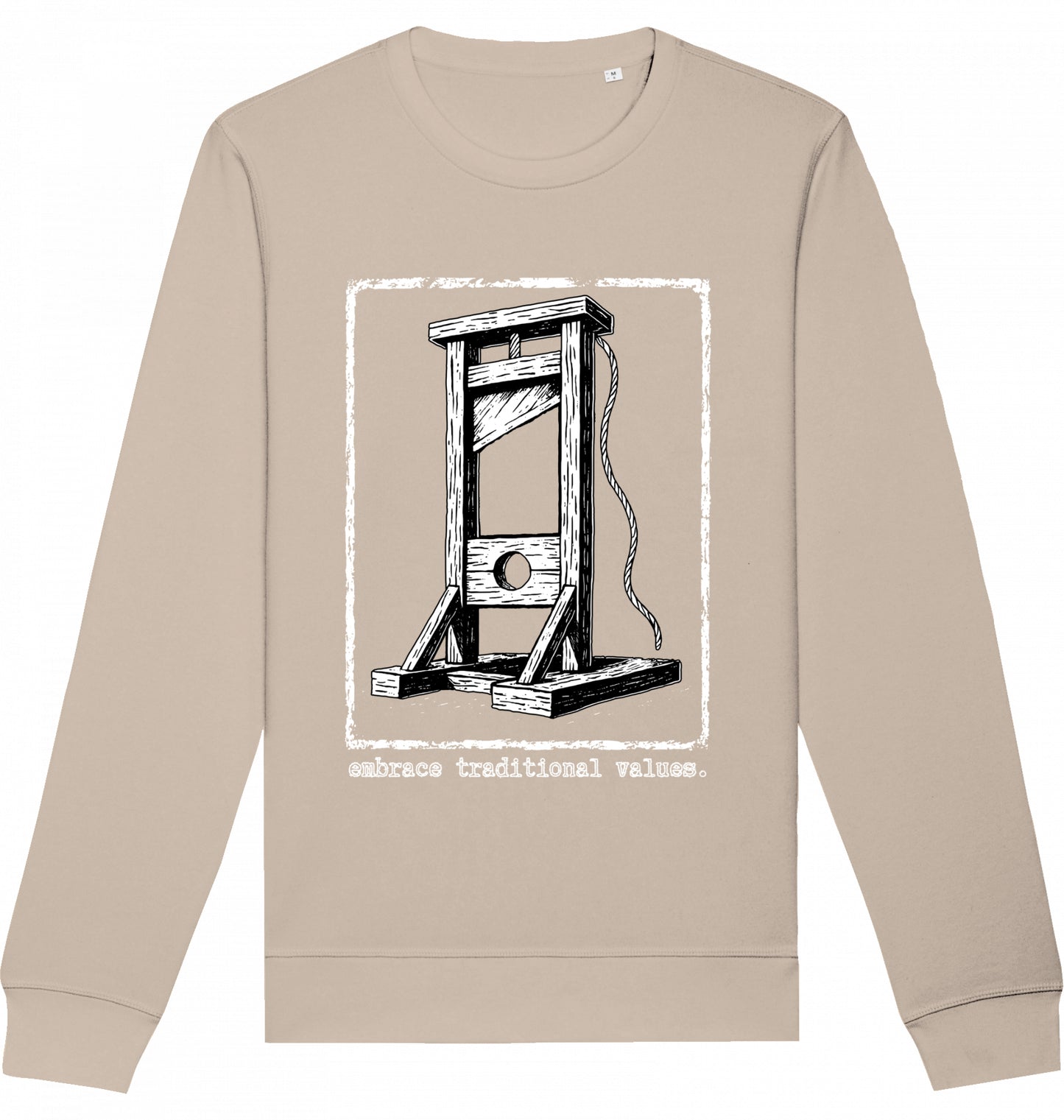 embrace traditional values. - Crewneck Unisex