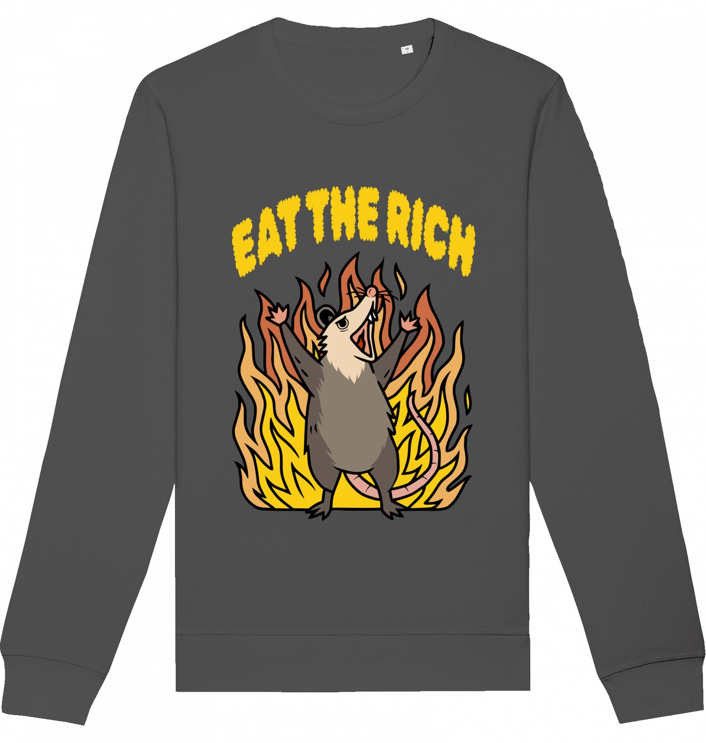 EAT THE RICH OPOSSUM - Crewneck Unisex