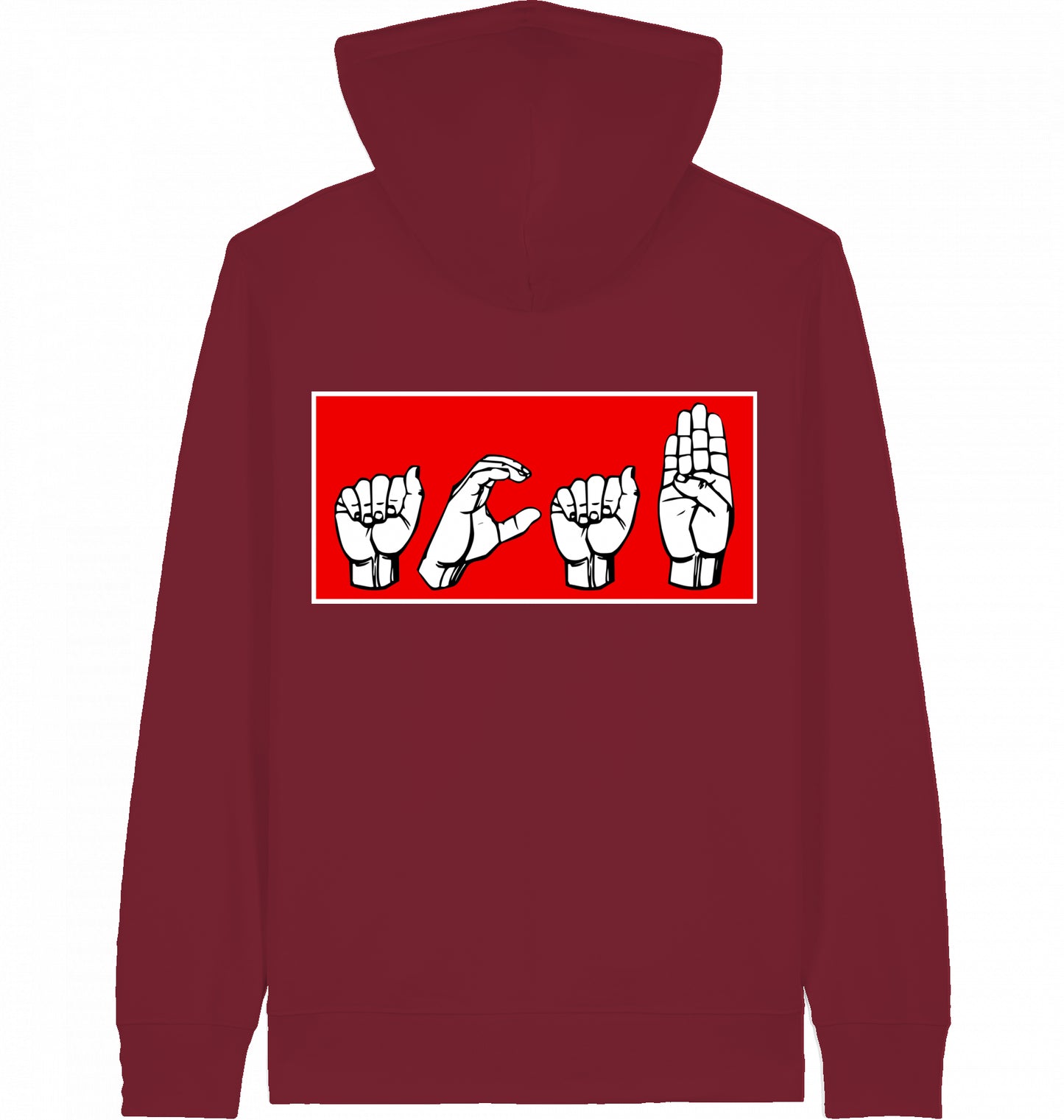 ACAB SIGN LANGUAGE - ZIPPER