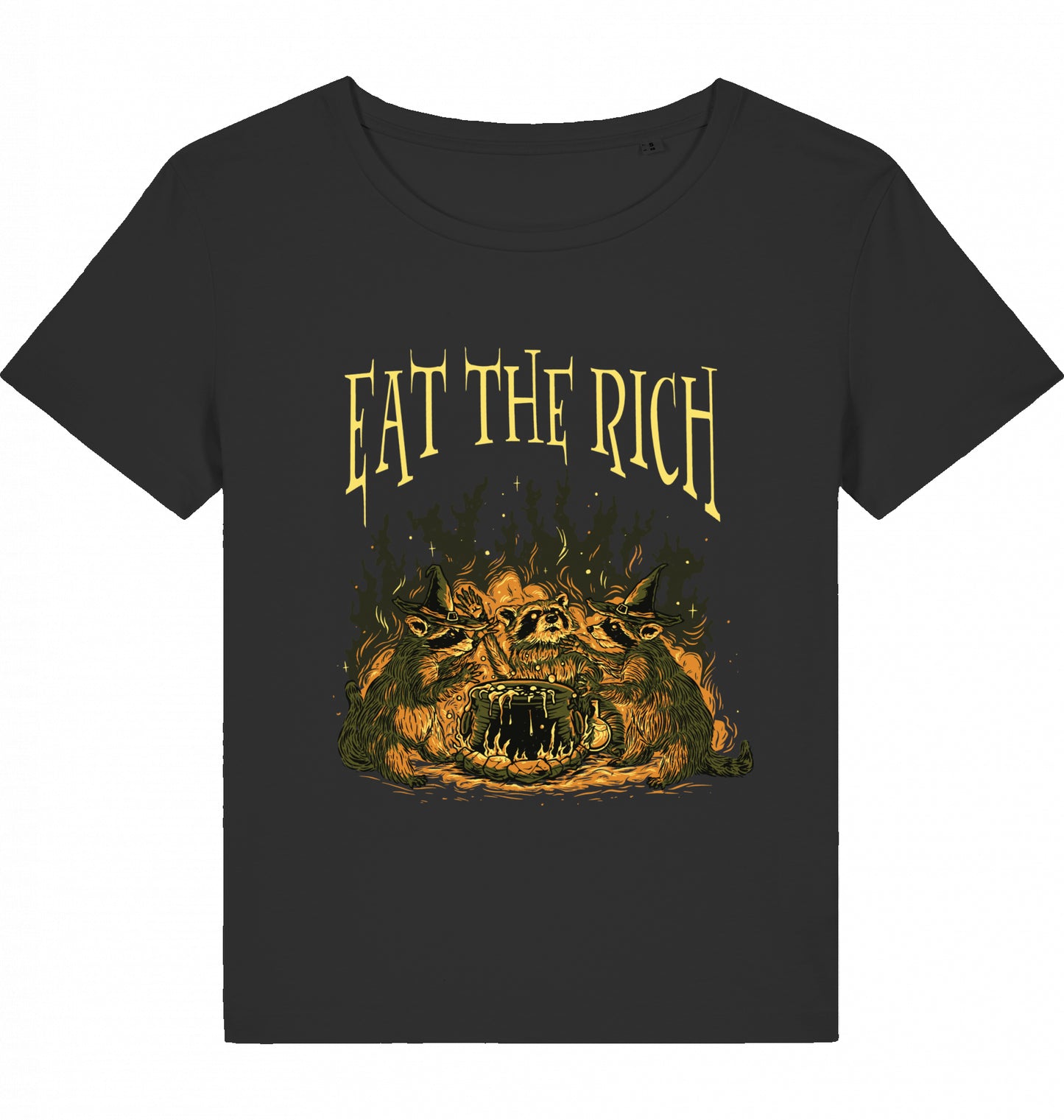 EAT THE RICH RACCOONS WOM*N