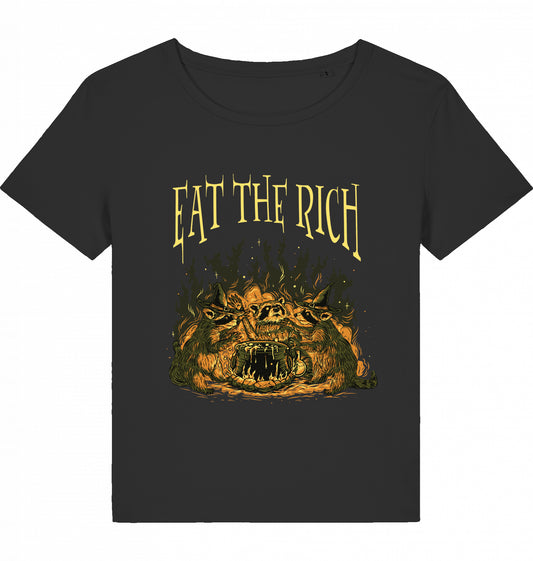 EAT THE RICH RACCOONS WOM*N