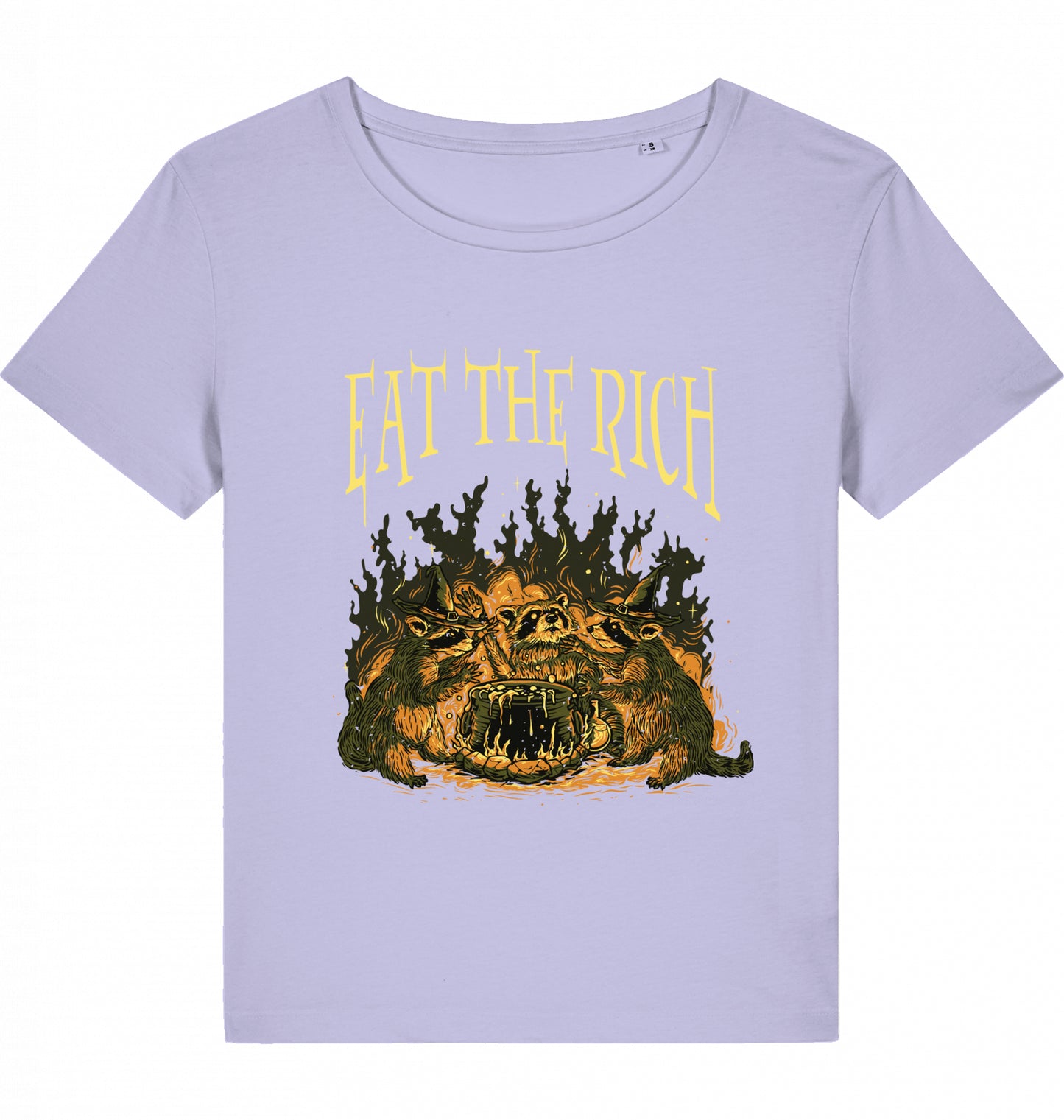 EAT THE RICH RACCOONS WOM*N