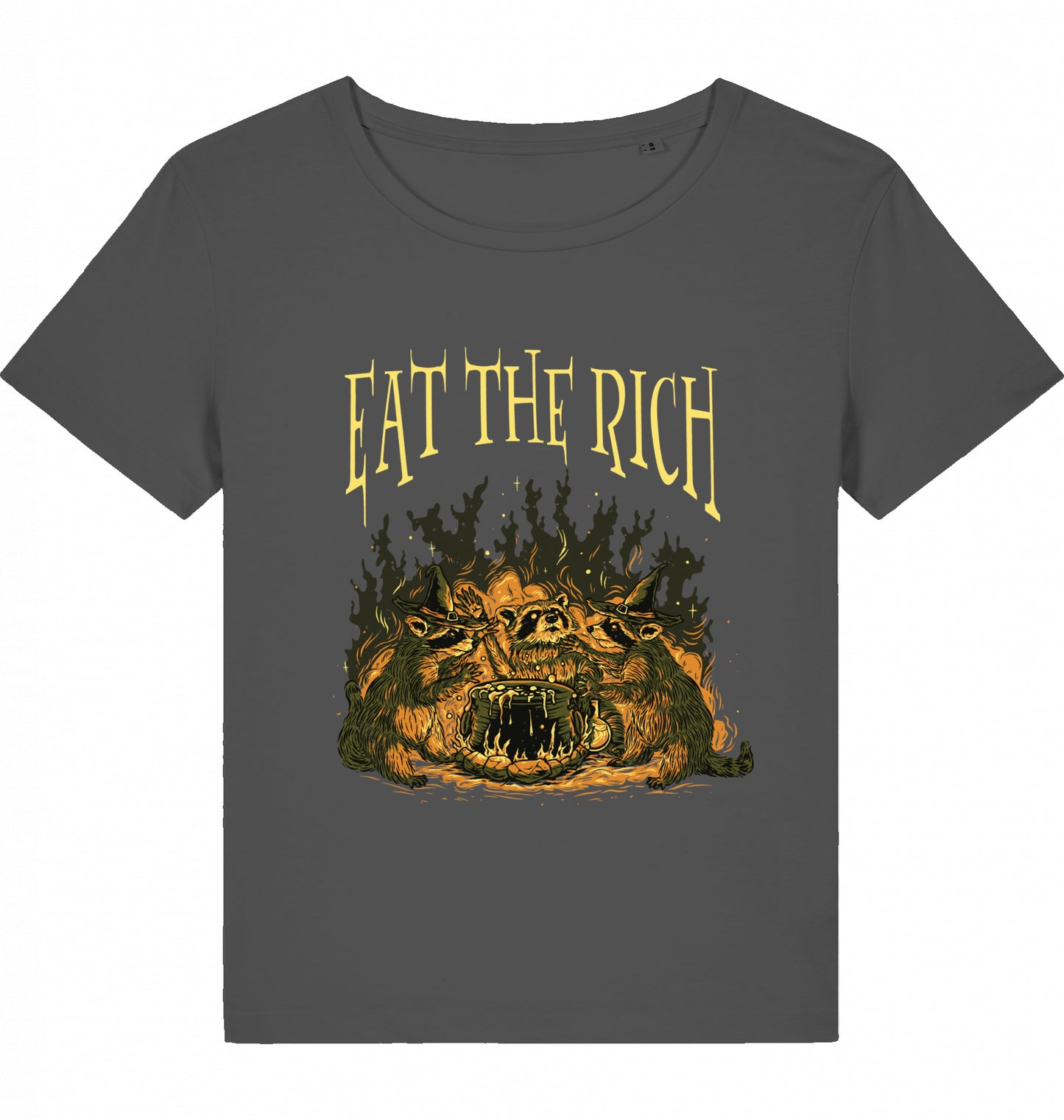 EAT THE RICH RACCOONS WOM*N