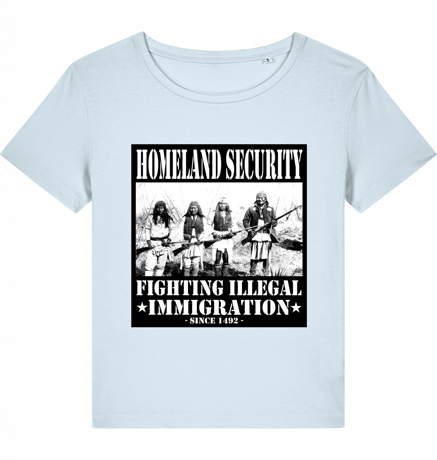 HOMELAND SECURITY since 1492 WOM*N
