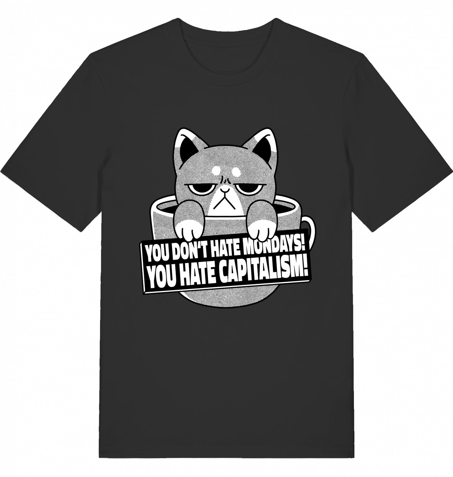 HATE CAPITALISM CAT - Unisex