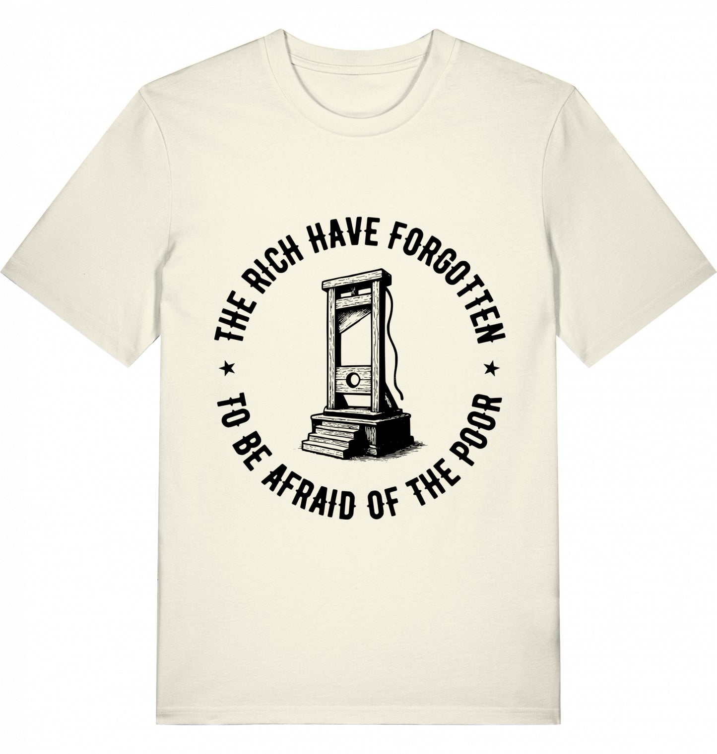 THE RICH HAVE FORGOTTEN TO BE AFRAID OF THE POOR - Unisex