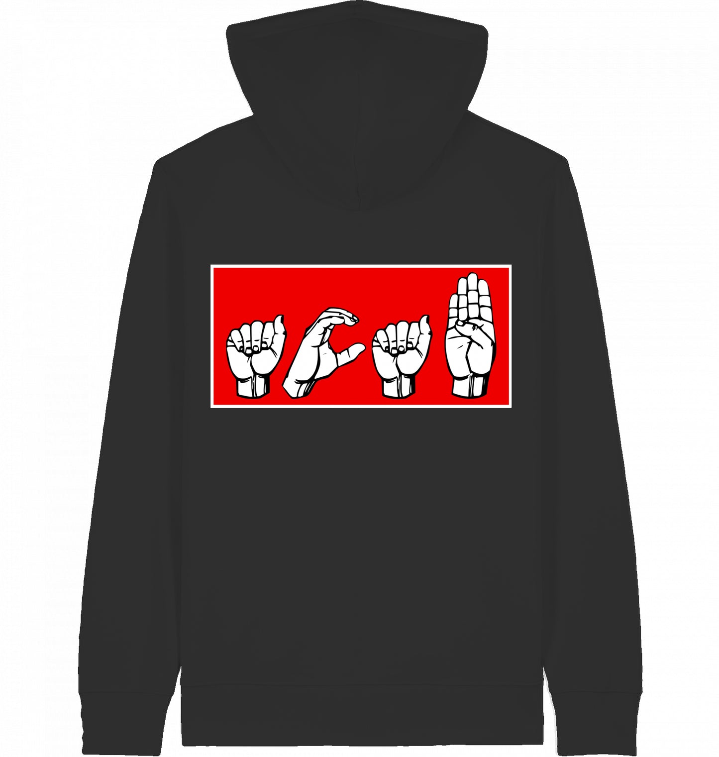 ACAB SIGN LANGUAGE - ZIPPER