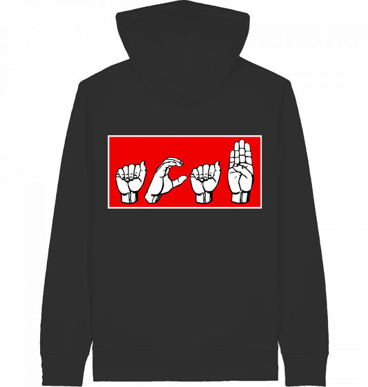 ACAB SIGN LANGUAGE - ZIPPER