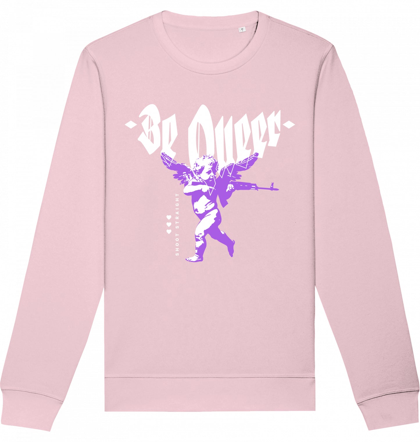 Be Queer Shoot Straight - Crewneck Unisex