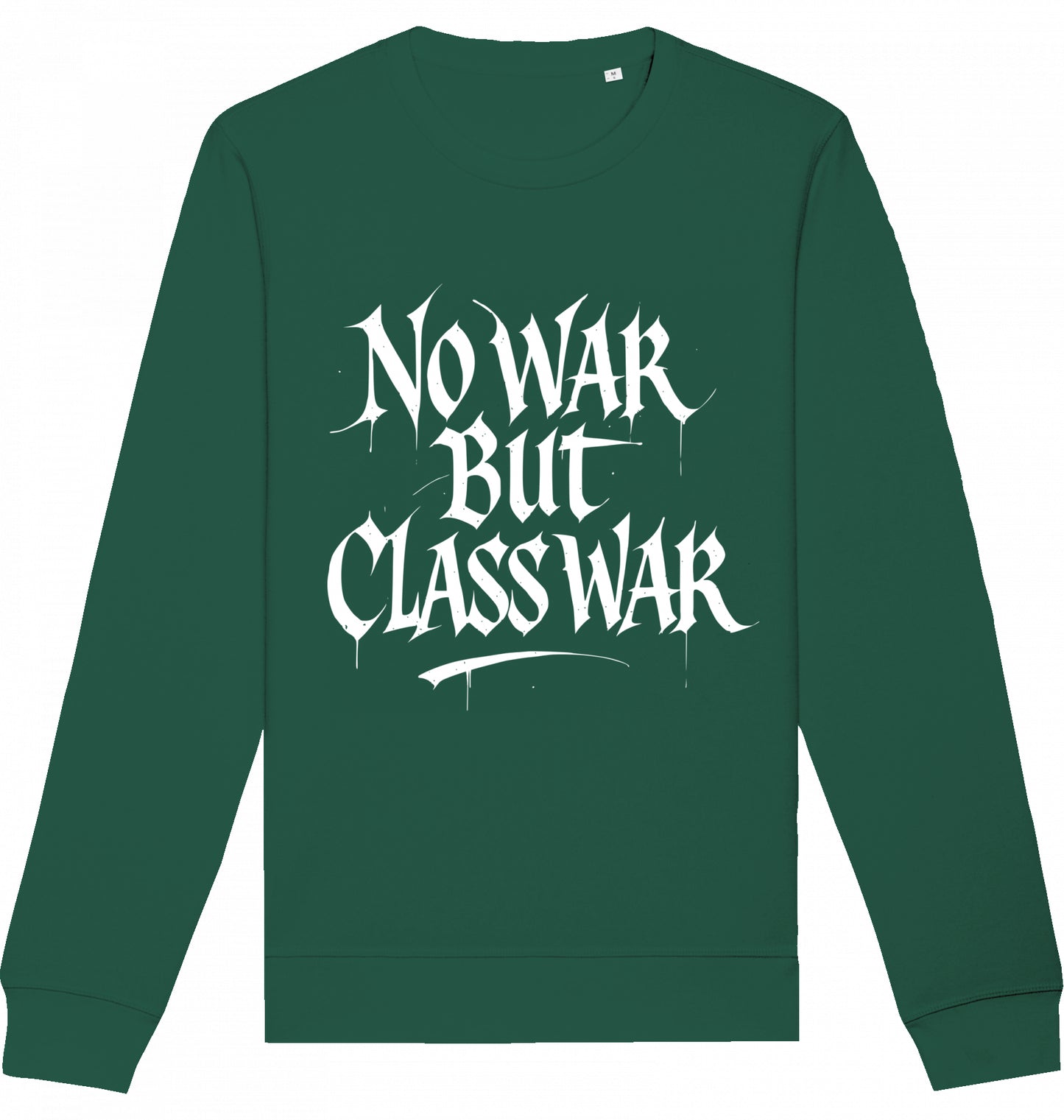 NO WAR BUT CLASS WAR (GRAFFITI) - Crewneck Unisex