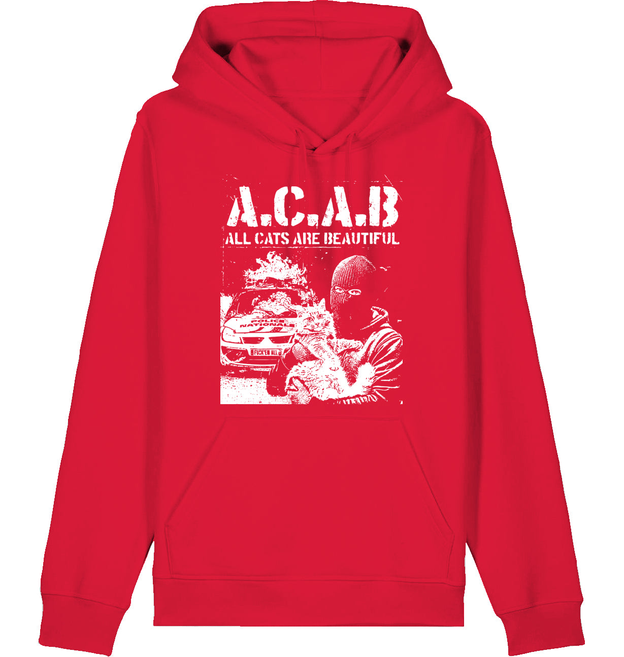 LOVE CATS HATE COPS - Hoodie