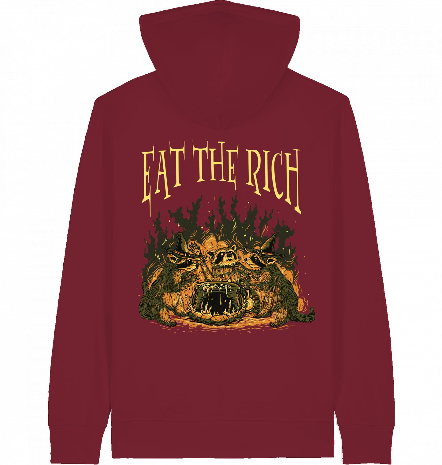 EAT THE RICH RACCOONS - ZIPPER