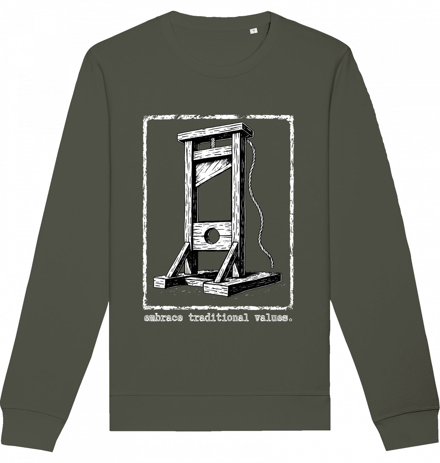embrace traditional values. - Crewneck Unisex