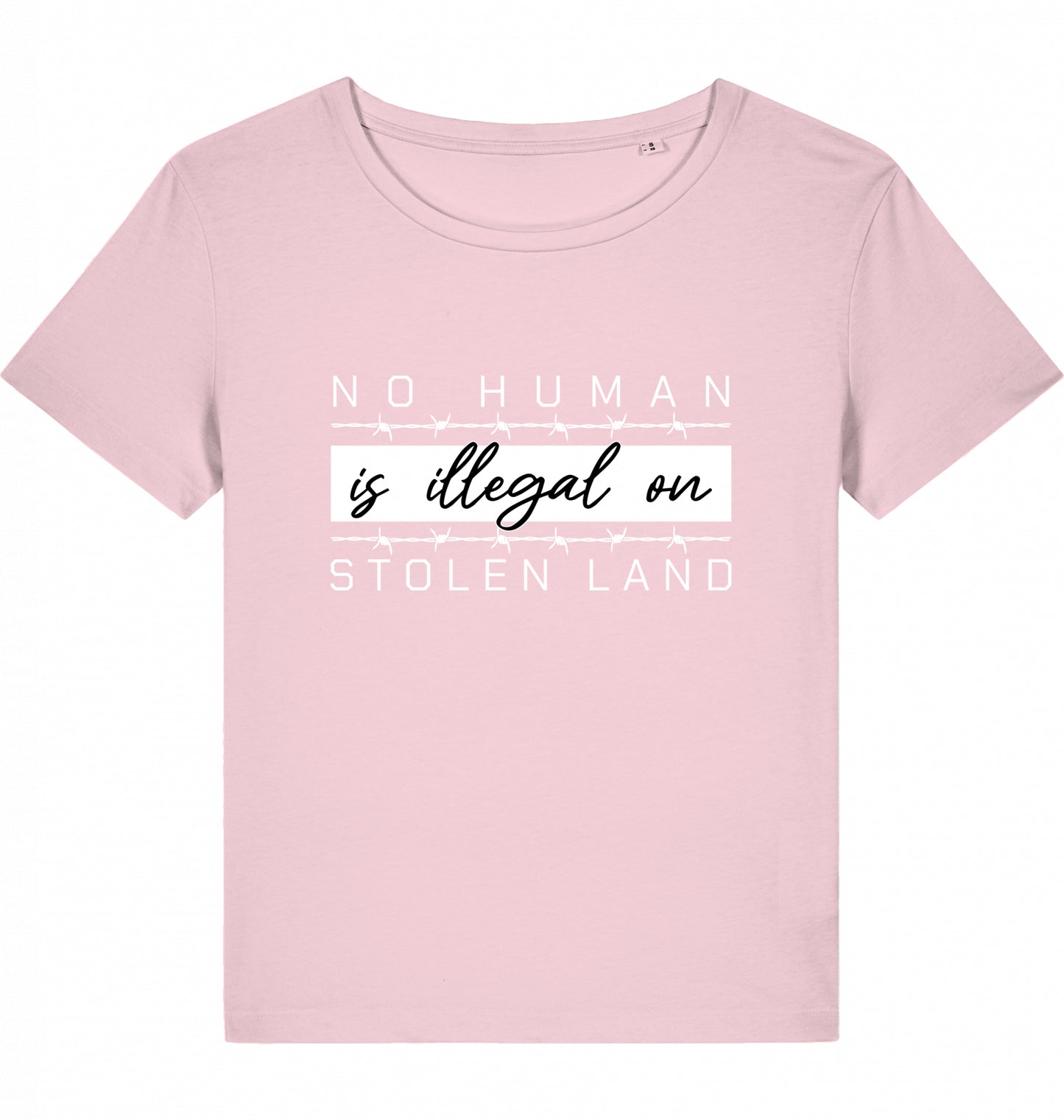 NO HUMAN IS ILLEGAL ON STOLEN LAND WOM*N
