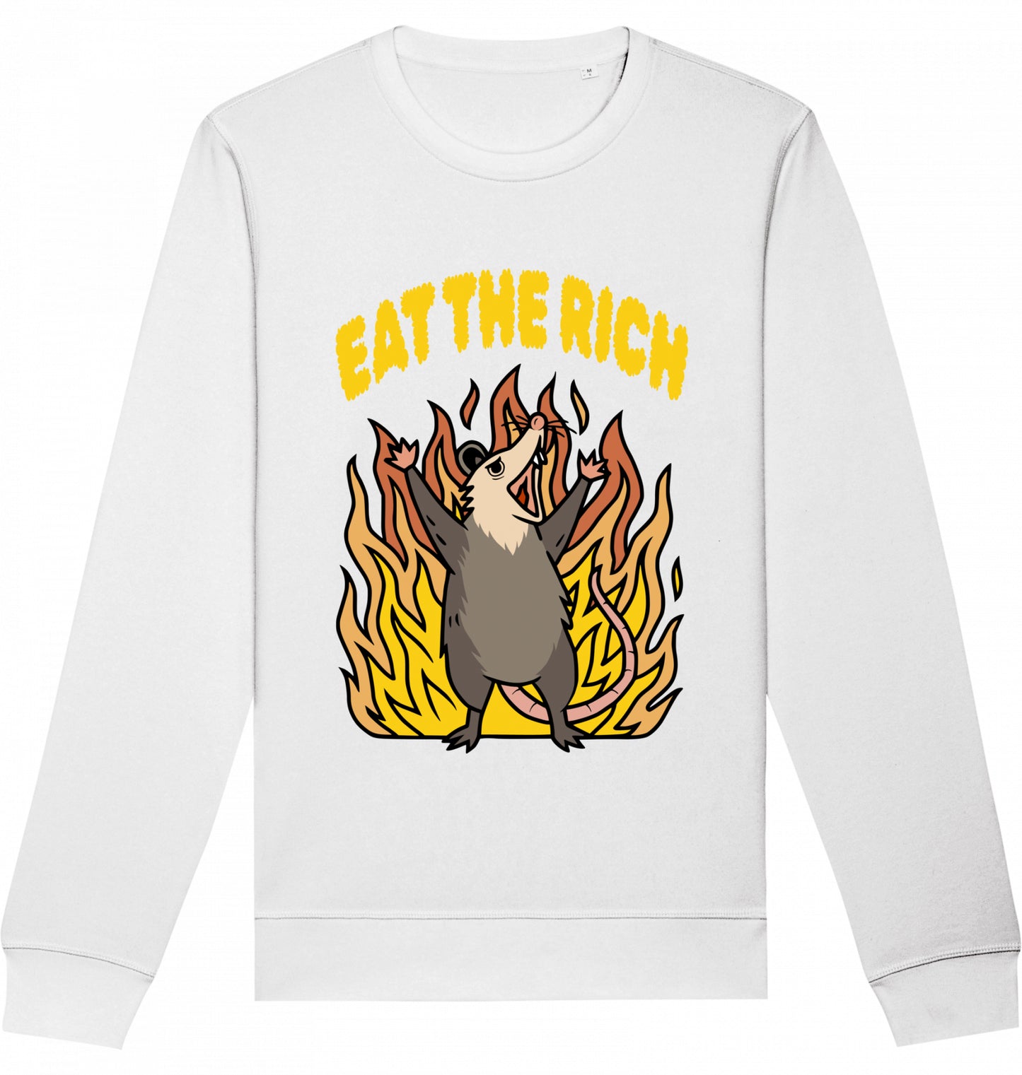 EAT THE RICH OPOSSUM - Crewneck Unisex