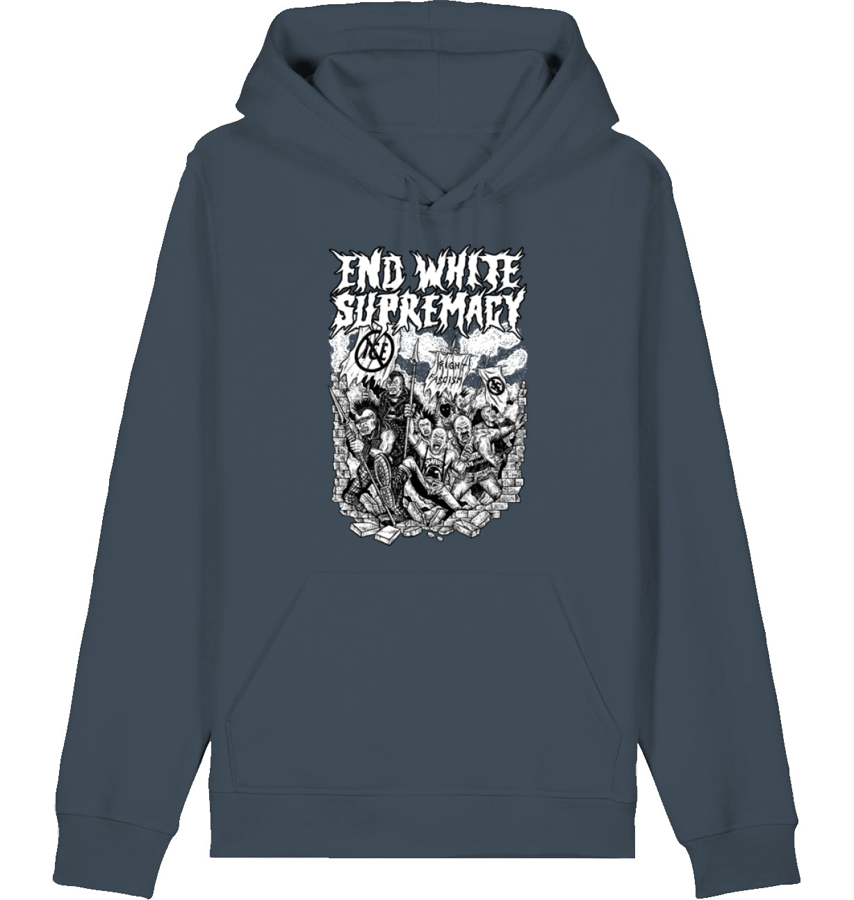 END WHITE SUPREMACY - DTG PRINT - Hoodie