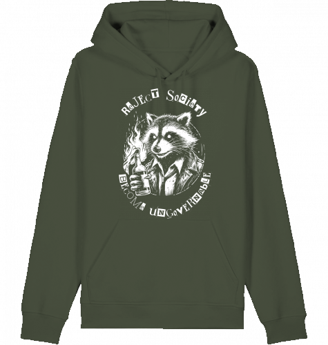 COMRADE RACCOON HOODIE