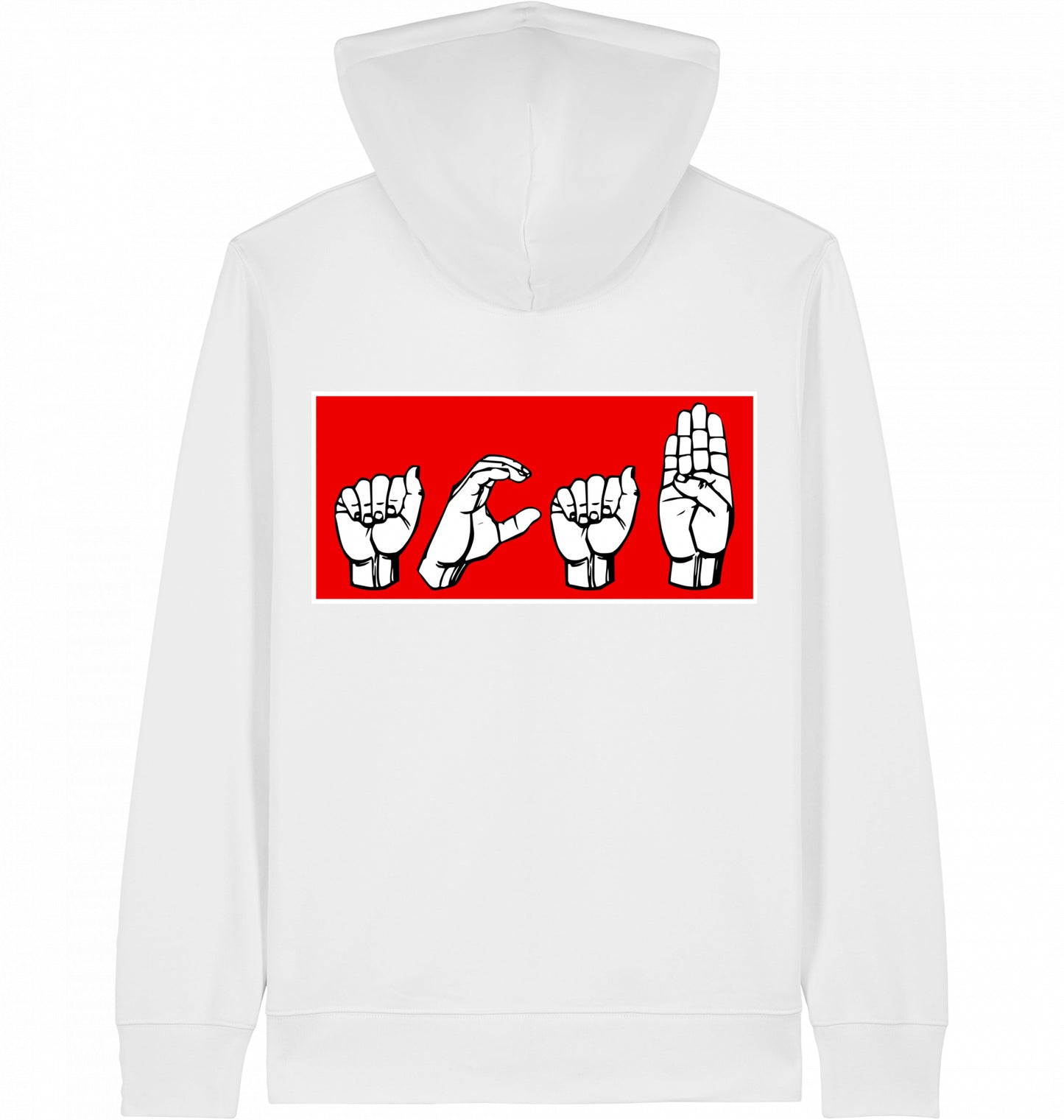 ACAB SIGN LANGUAGE - ZIPPER