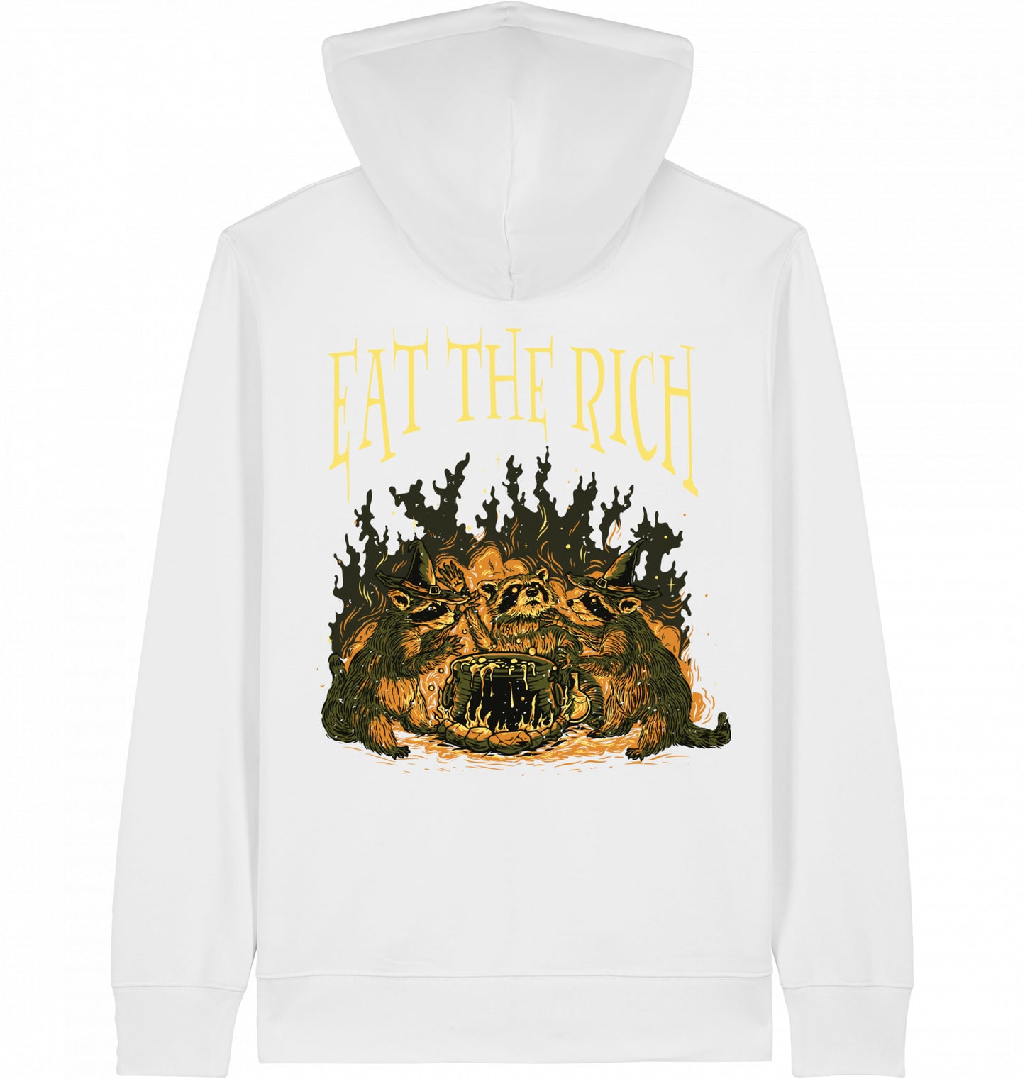 EAT THE RICH RACCOONS - ZIPPER