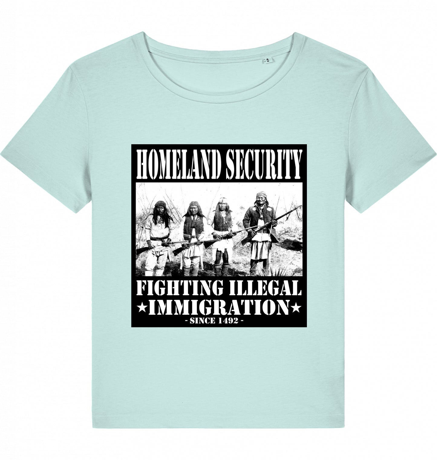HOMELAND SECURITY since 1492 WOM*N