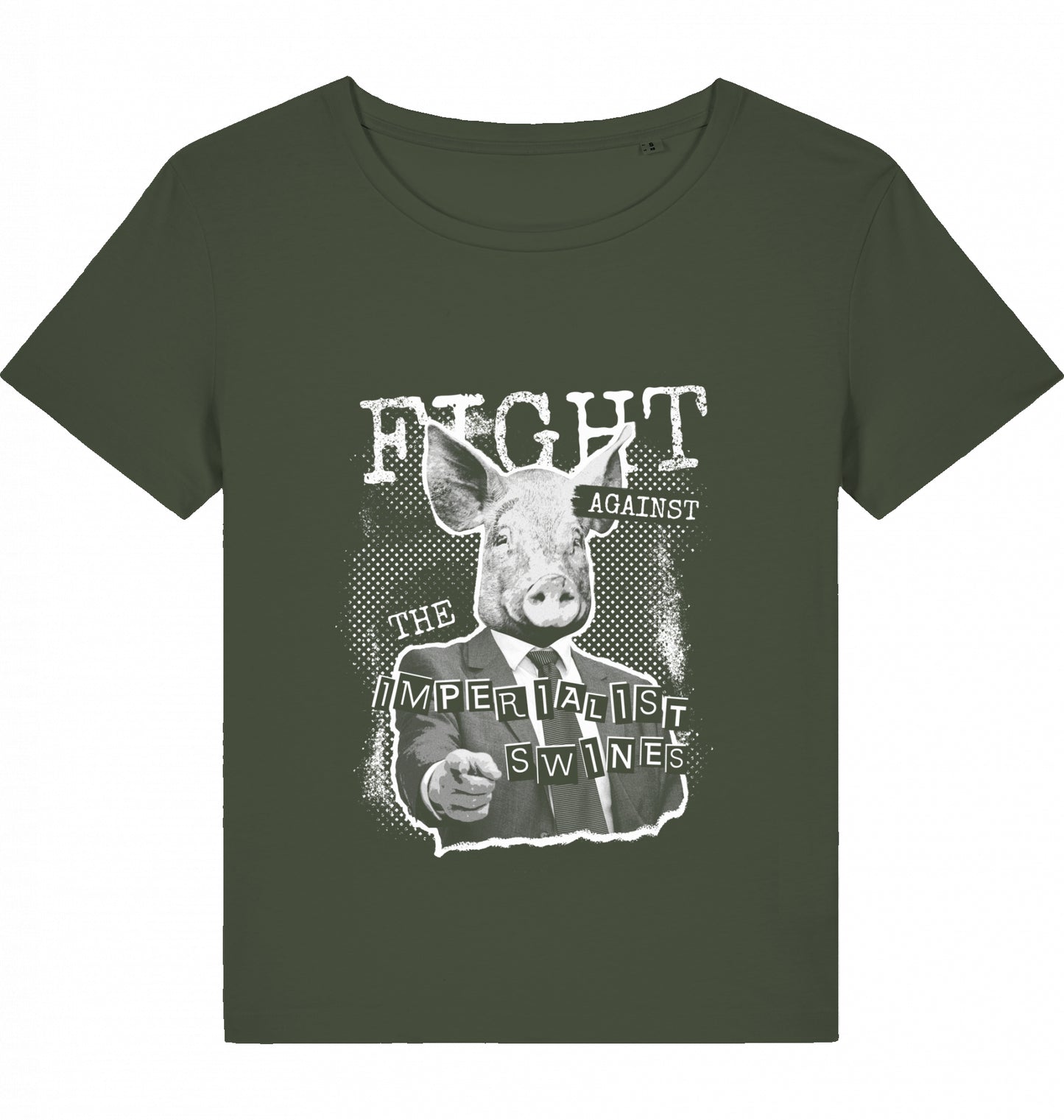 FIGHT AGAINST THE IMPERIALIST SWINES WOM*N