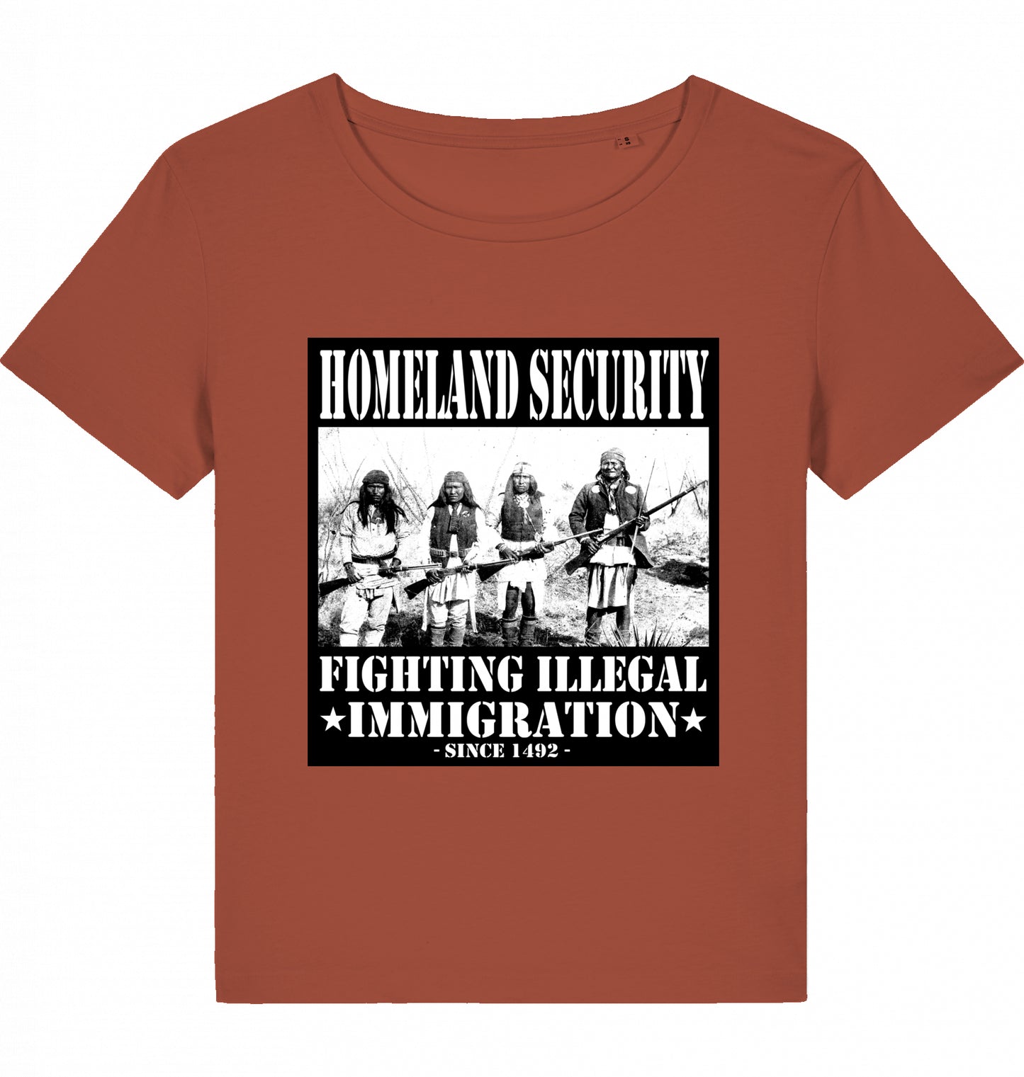 HOMELAND SECURITY since 1492 WOM*N