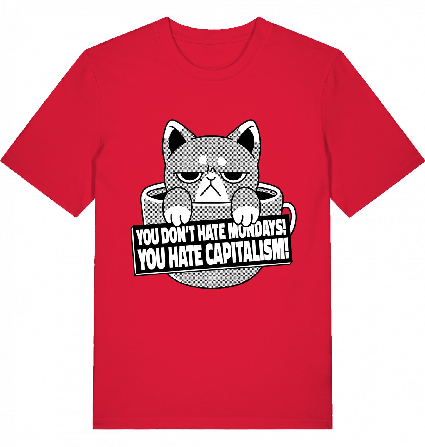 HATE CAPITALISM CAT - Unisex
