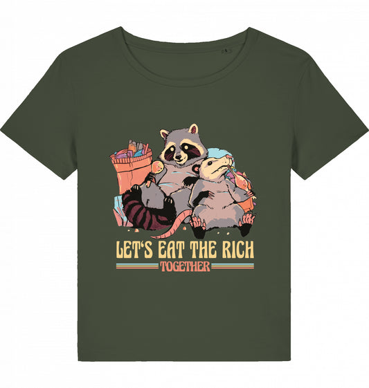 LET'S EAT THE RICH TOGETHER WOM*N