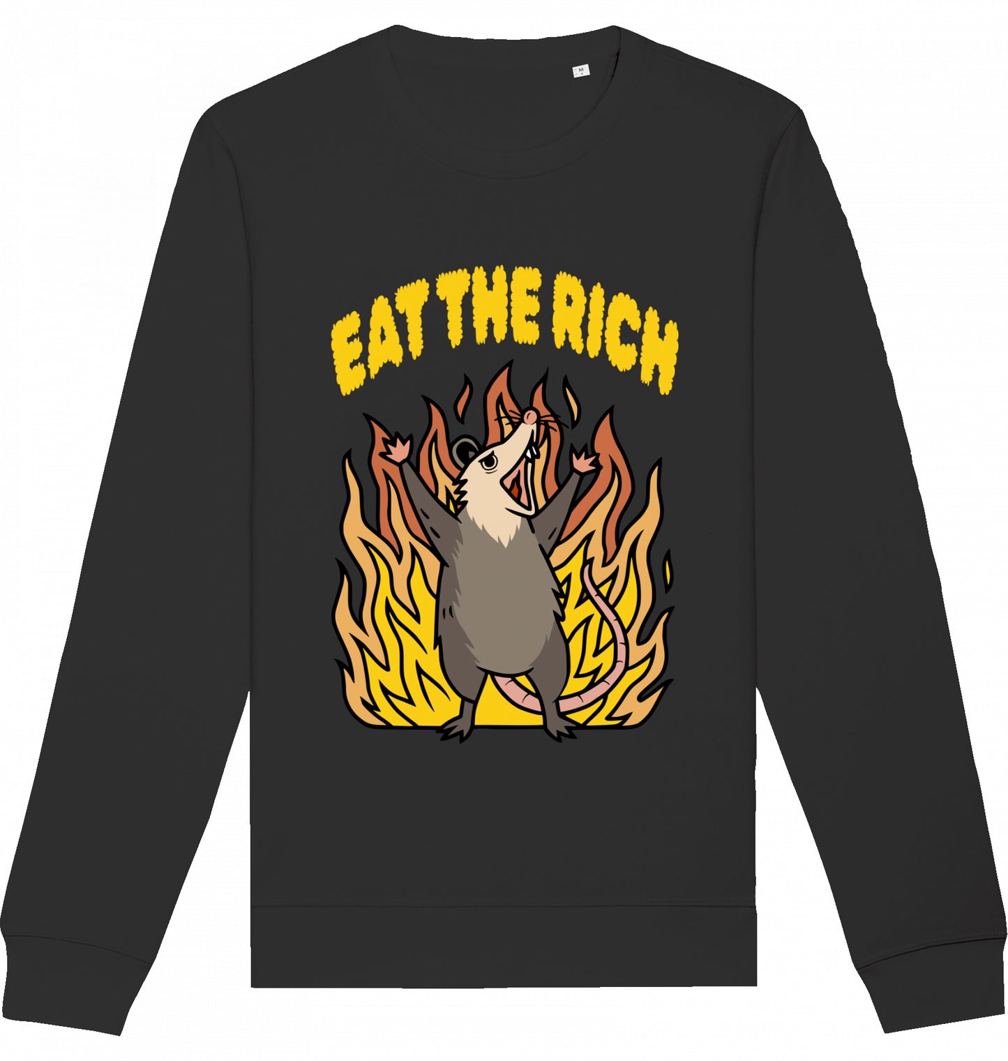 EAT THE RICH OPOSSUM - Crewneck Unisex