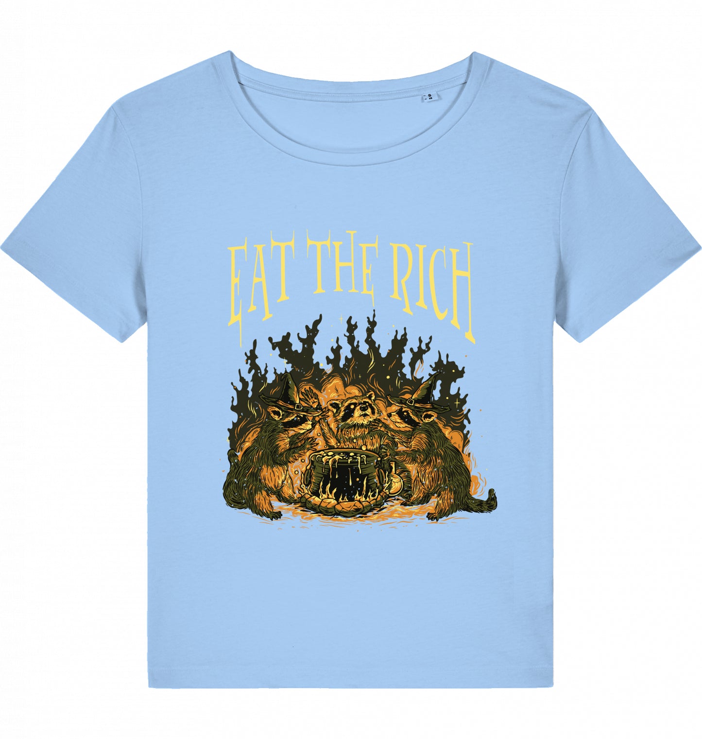 EAT THE RICH RACCOONS WOM*N
