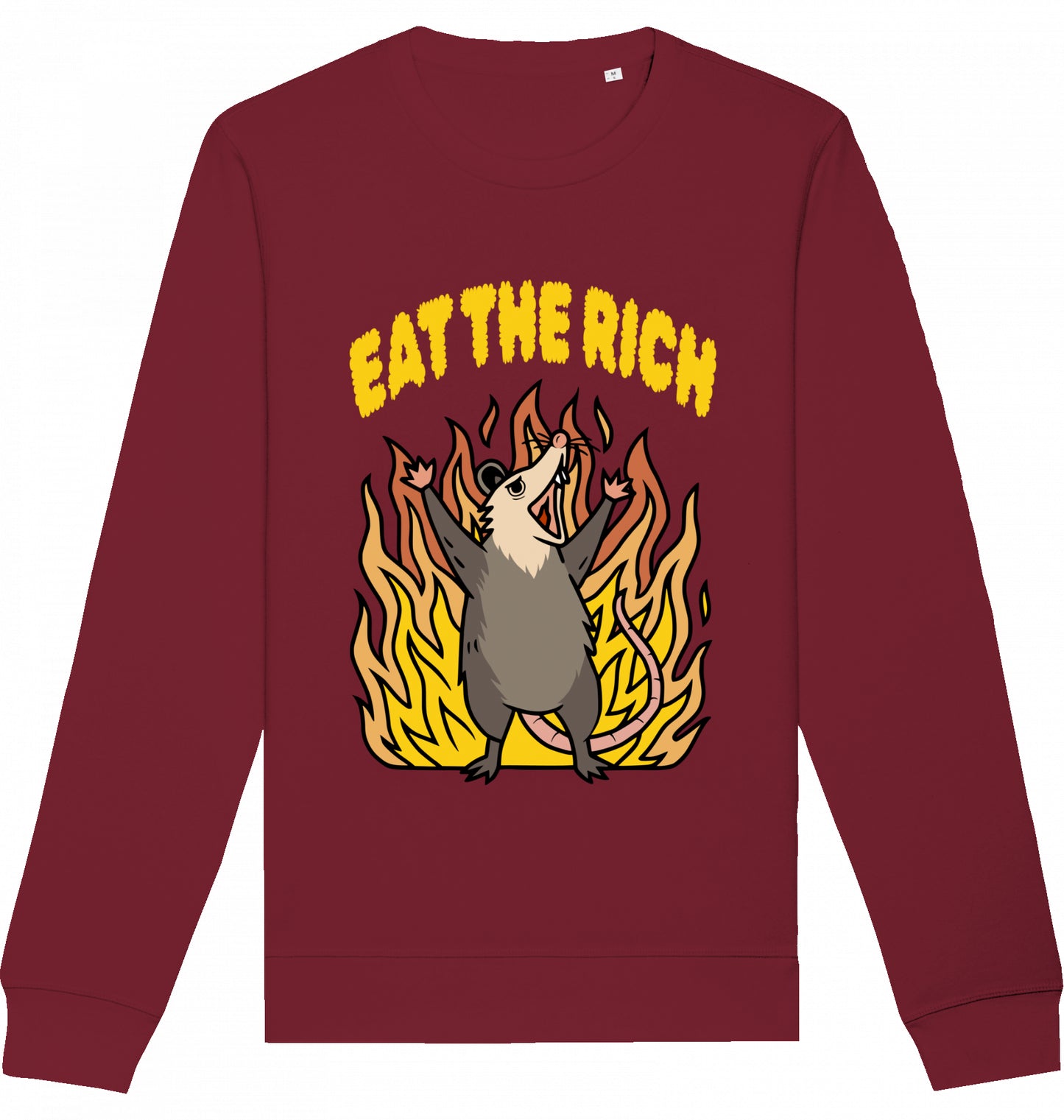 EAT THE RICH OPOSSUM - Crewneck Unisex