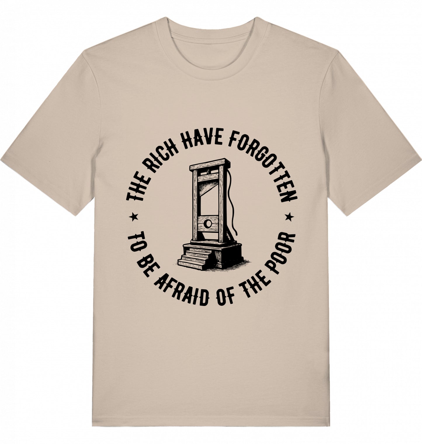 THE RICH HAVE FORGOTTEN TO BE AFRAID OF THE POOR - Unisex