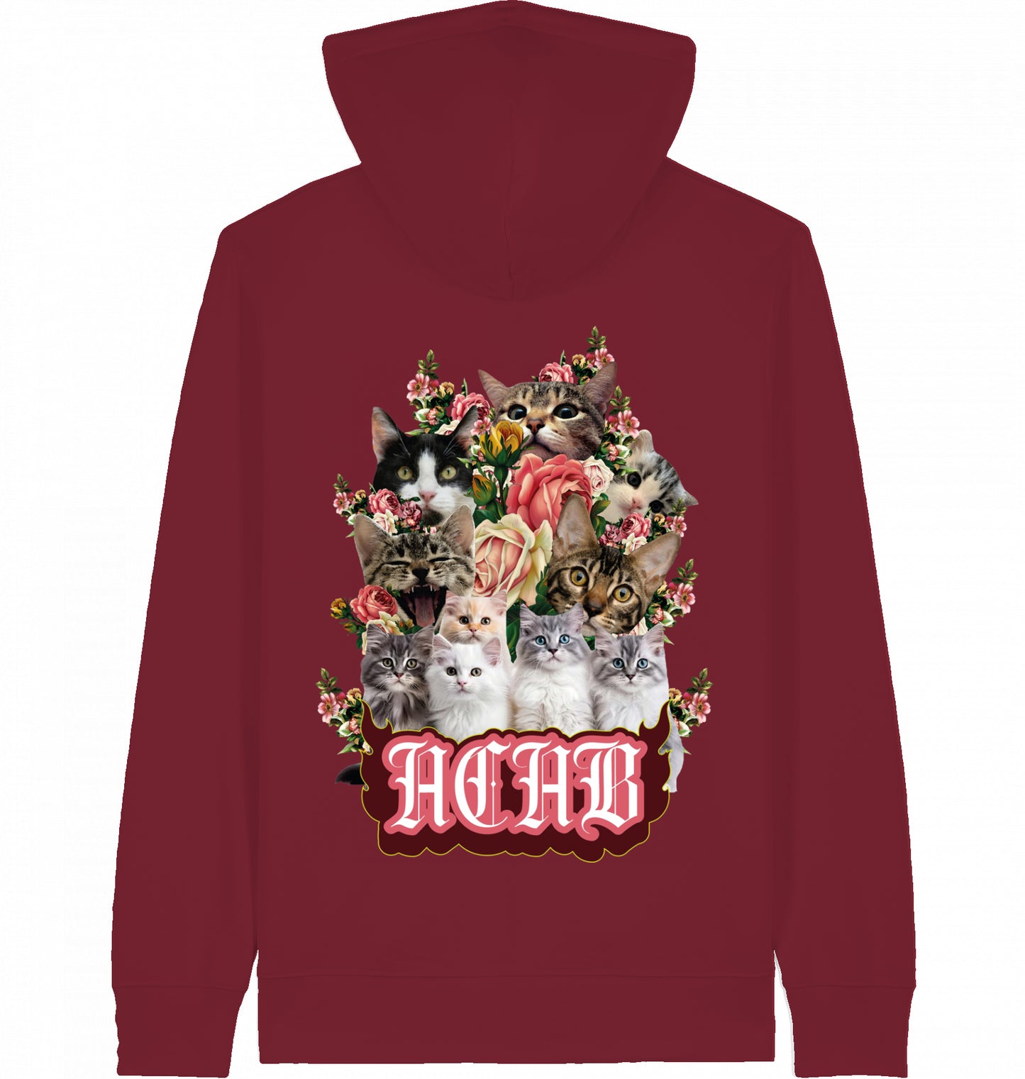 ALL CATS ARE BEAUTIFUL - FLOWER POWER - ZIPPER