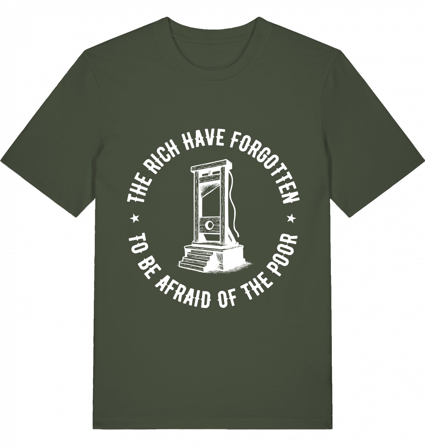 THE RICH HAVE FORGOTTEN TO BE AFRAID OF THE POOR - Unisex