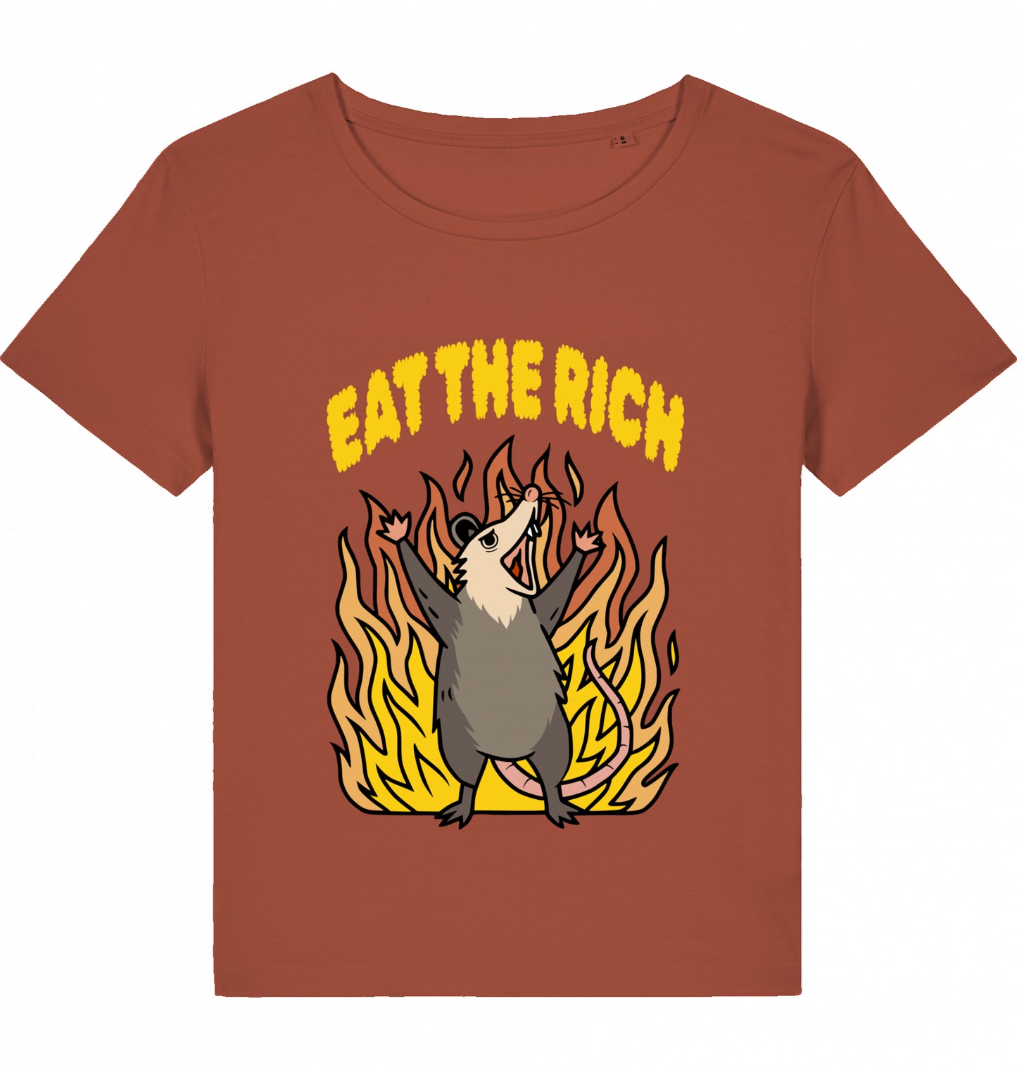 EAT THE RICH OPOSSUM WOM*N