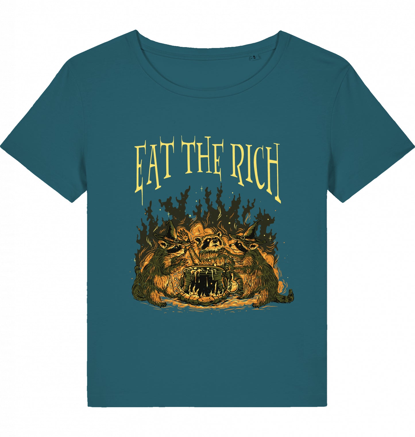 EAT THE RICH RACCOONS WOM*N